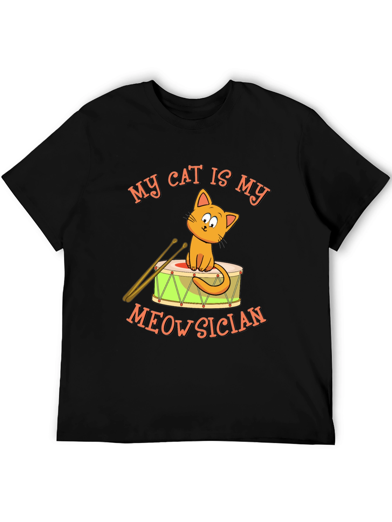 My Cat is My Meowsician T-Shirt