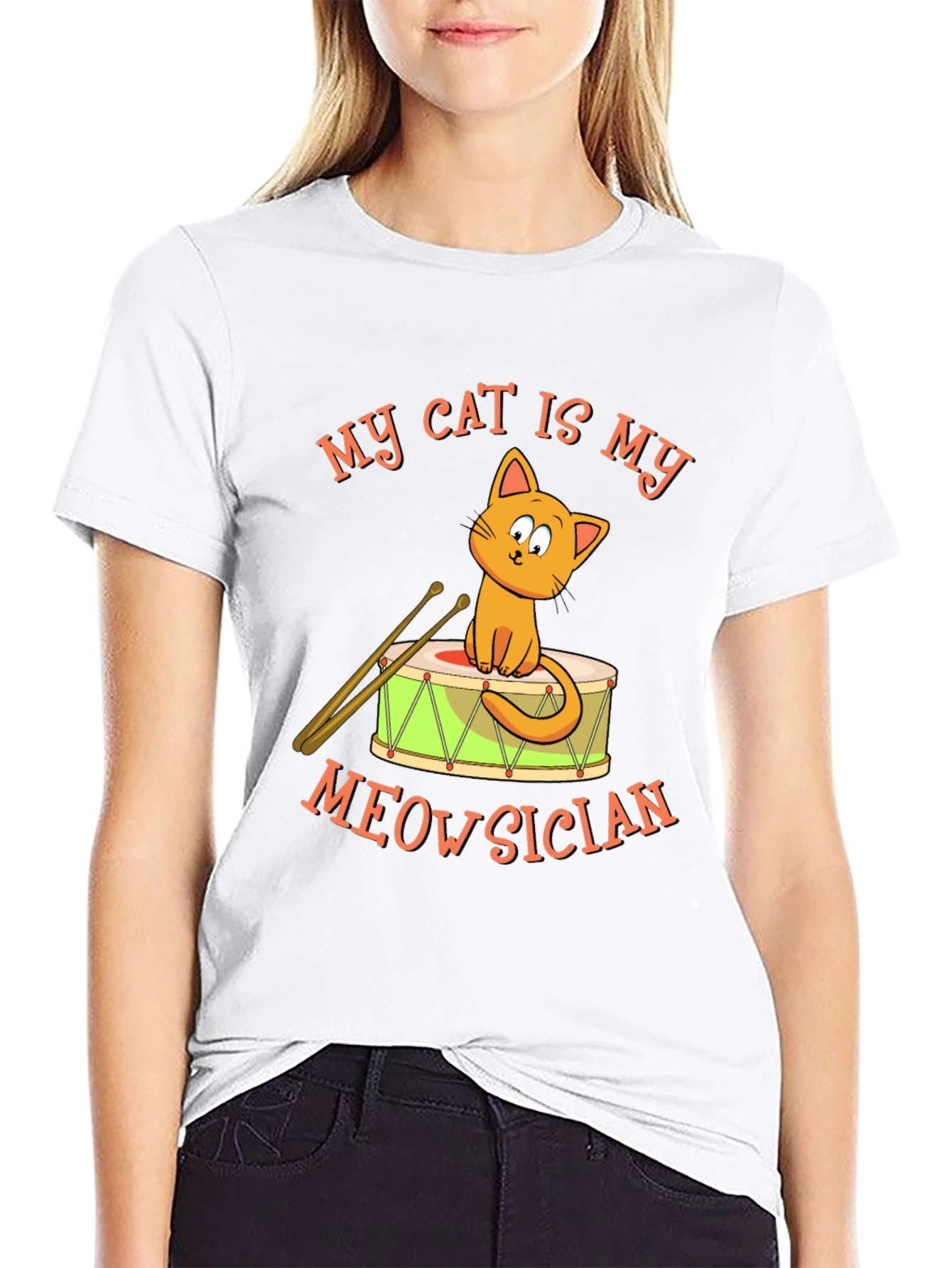 My Cat is My Meowsician T-Shirt