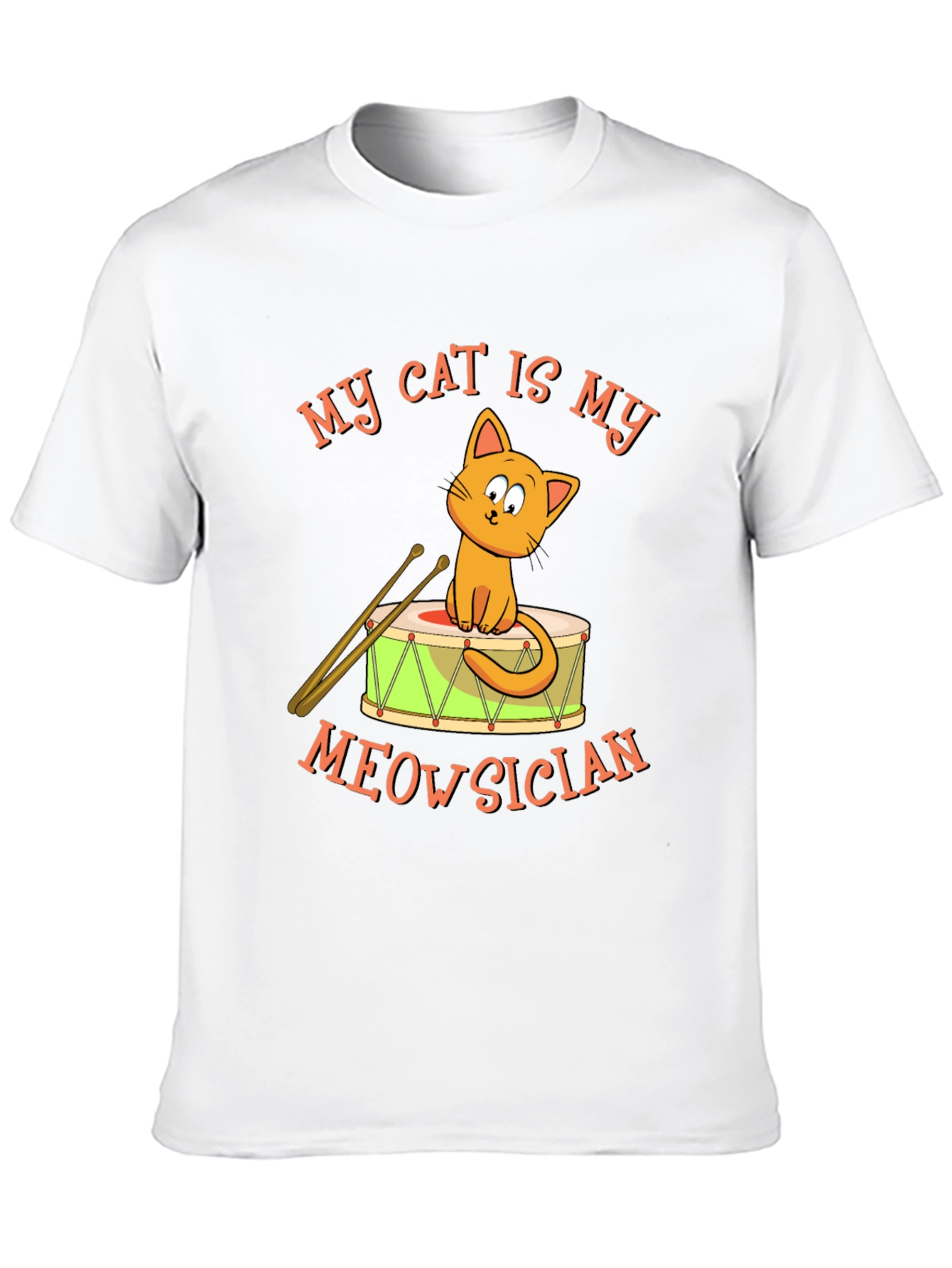 My Cat is My Meowsician T-Shirt