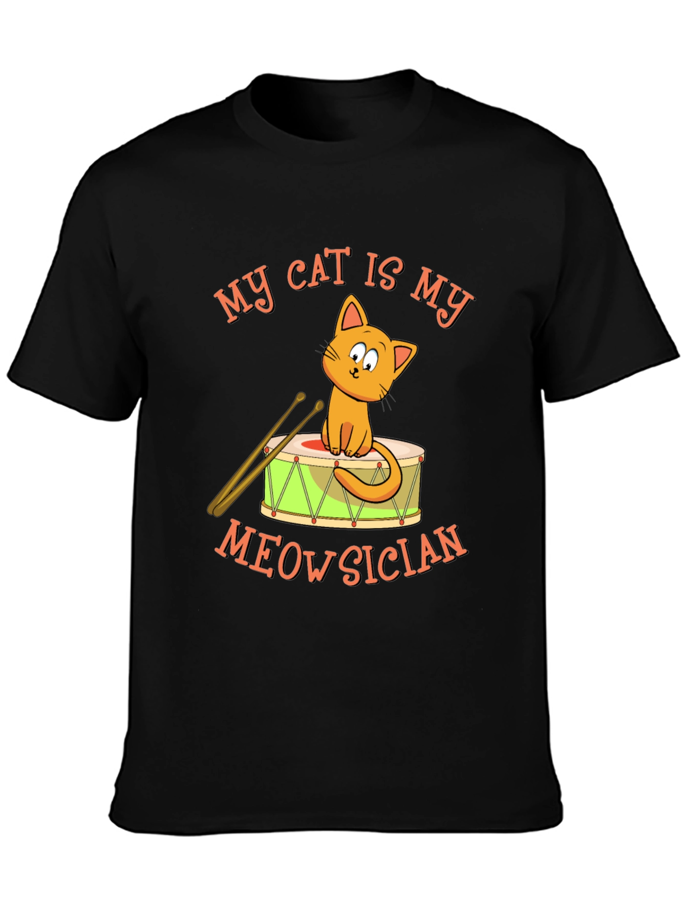 My Cat is My Meowsician T-Shirt