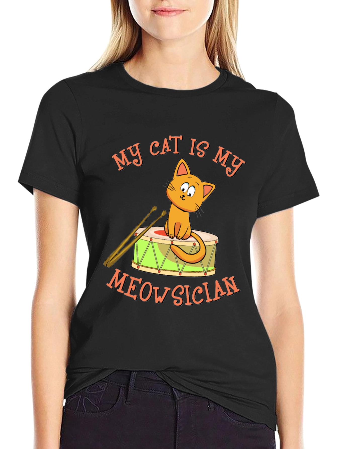 My Cat is My Meowsician T-Shirt