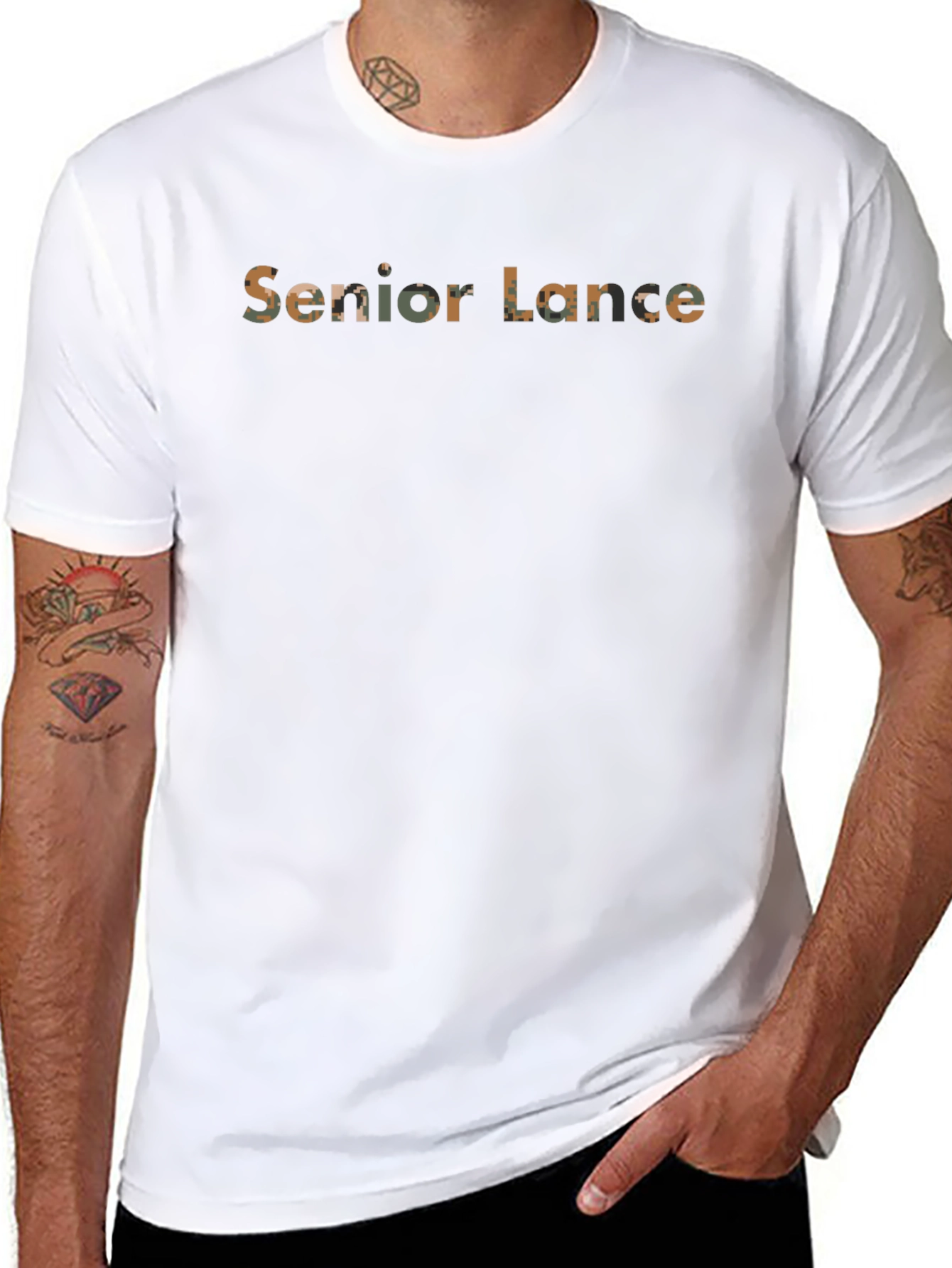 Senior Lance Camo Fill T-Shirt
