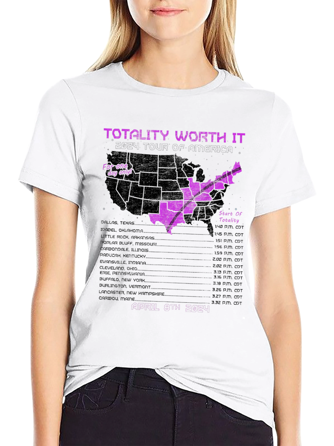 Total Solar Eclipse 2024 T-Shirt