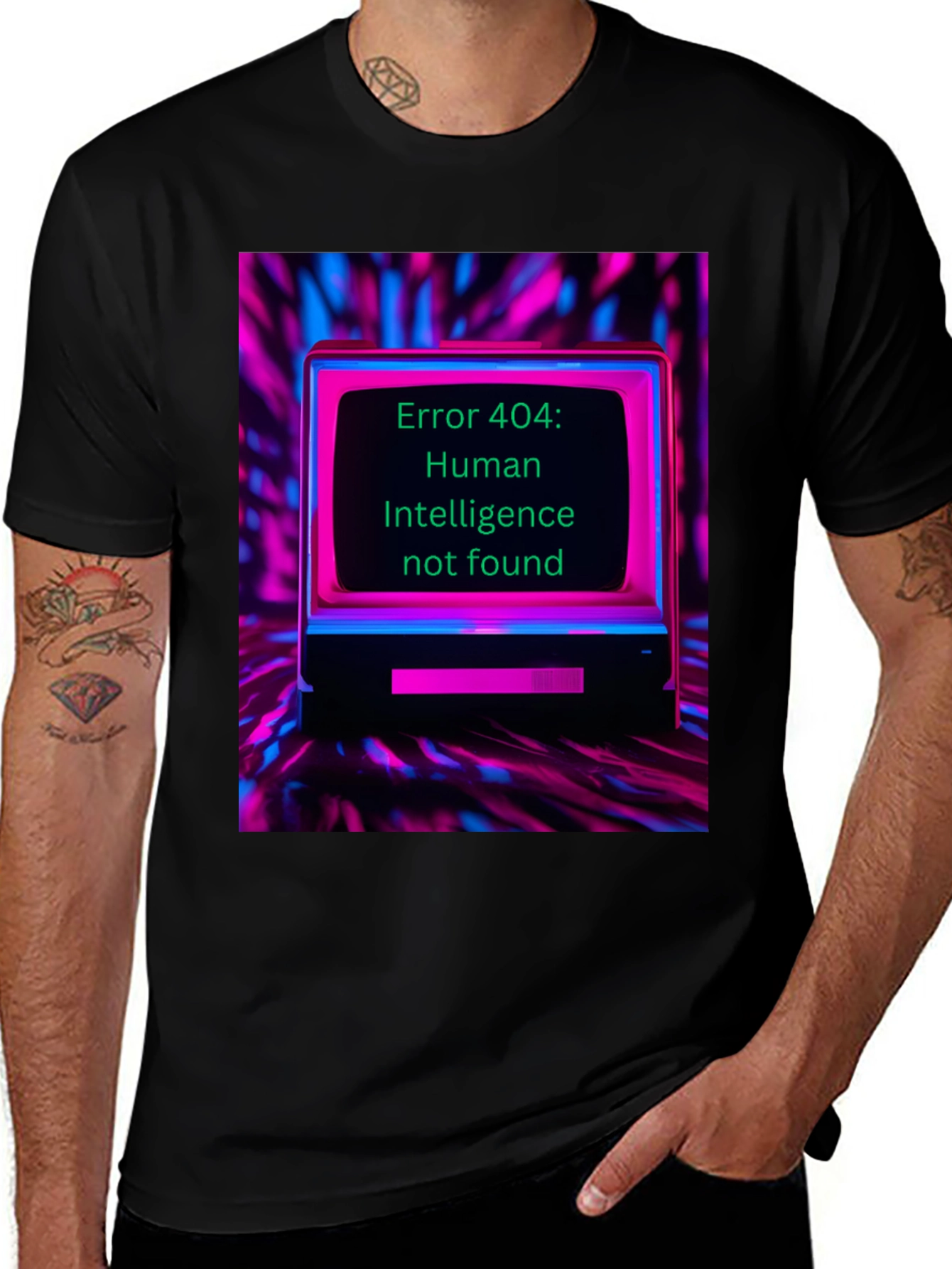 Error 404 Human Intelligence T-Shirt