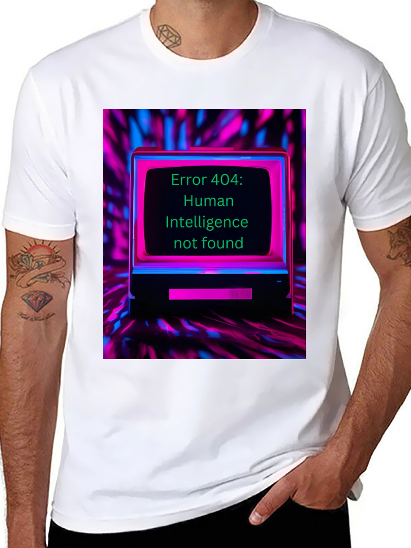 Error 404 Human Intelligence T-Shirt