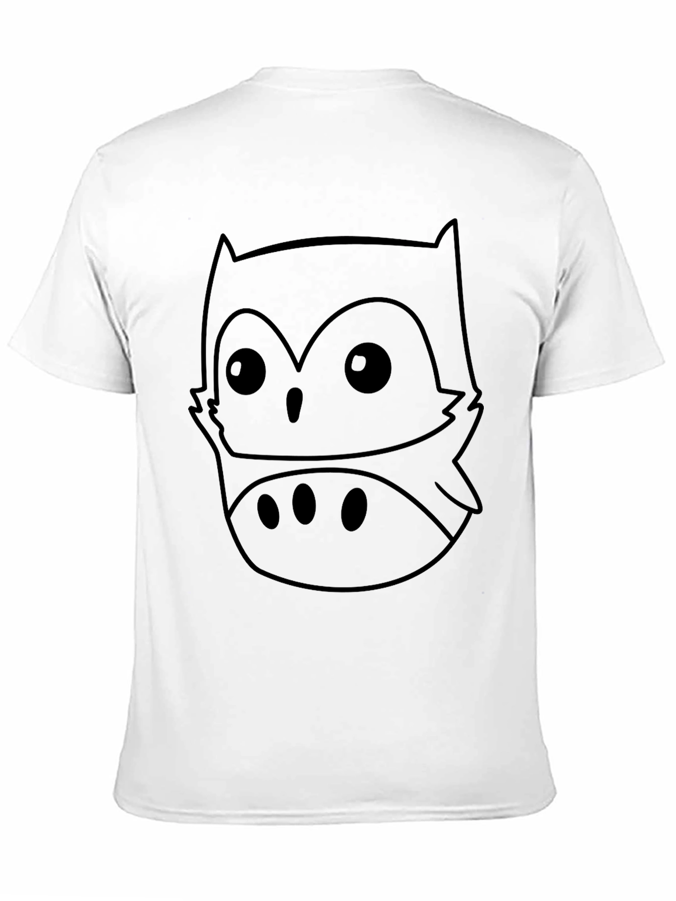 Cool Owl Graphic Tee - Soft Cotton Blend