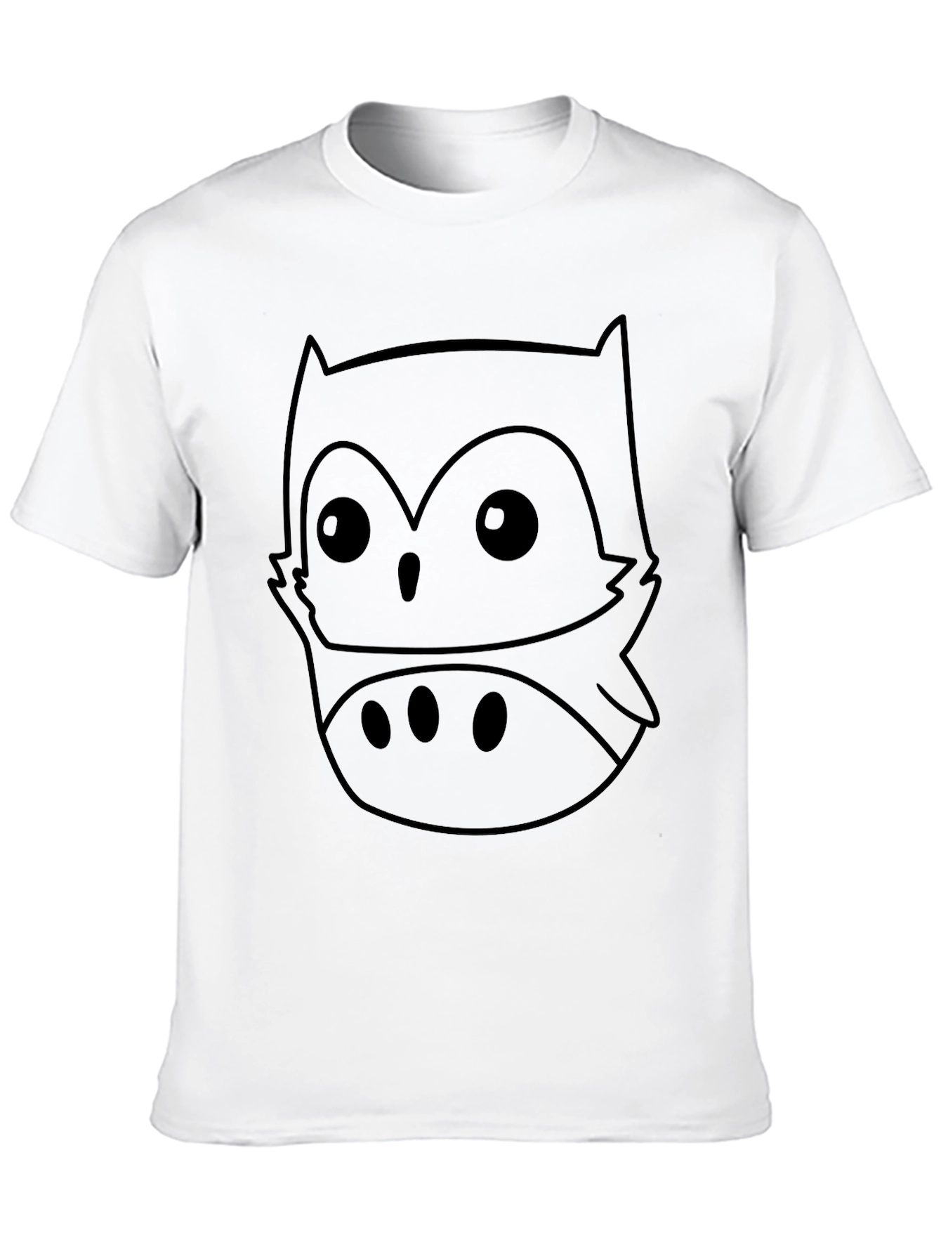 Cool Owl Graphic Tee - Soft Cotton Blend