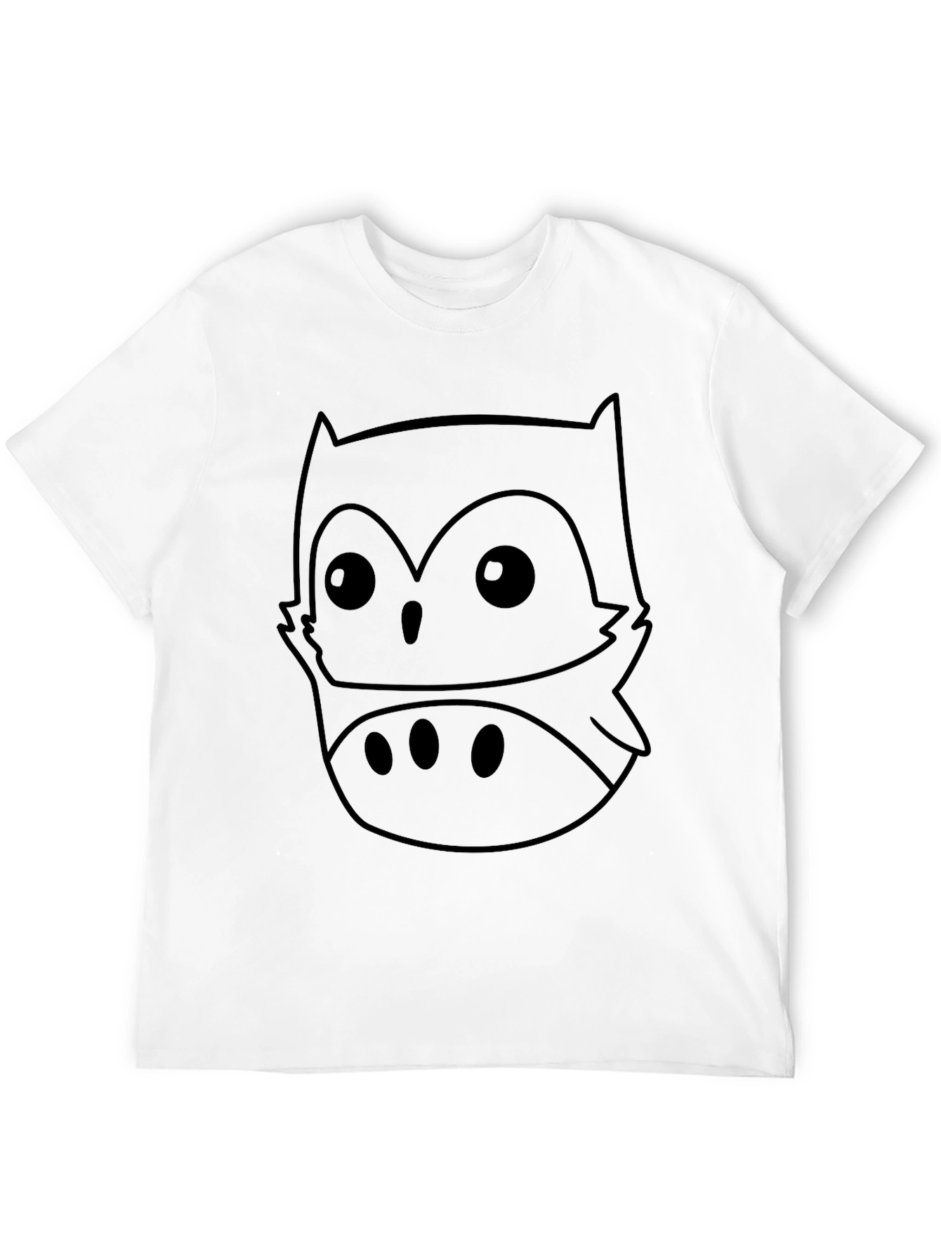Cool Owl Graphic Tee - Soft Cotton Blend