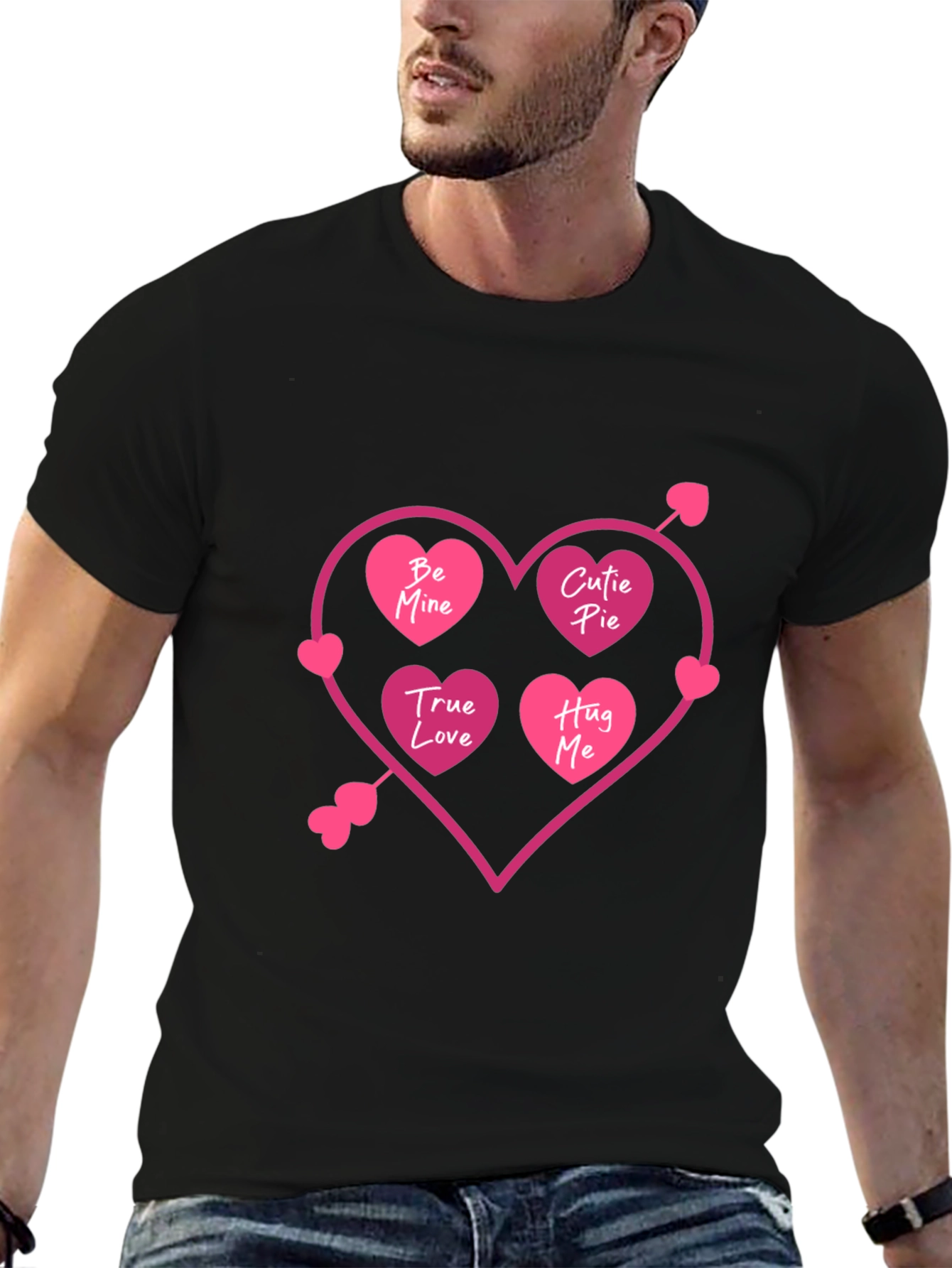 Heart Arrow Valentines Day T-Shirt