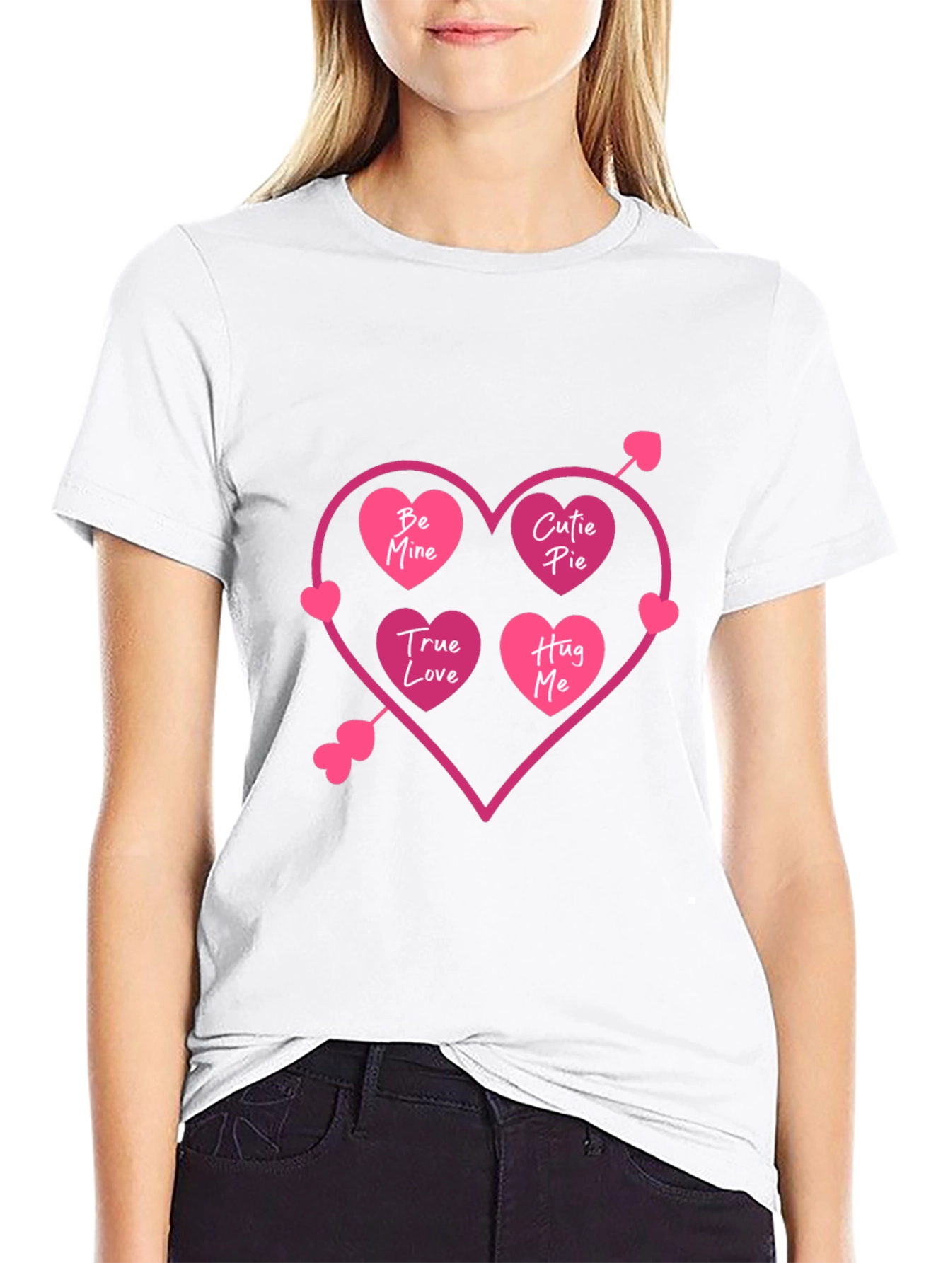 Heart Arrow Valentines Day T-Shirt