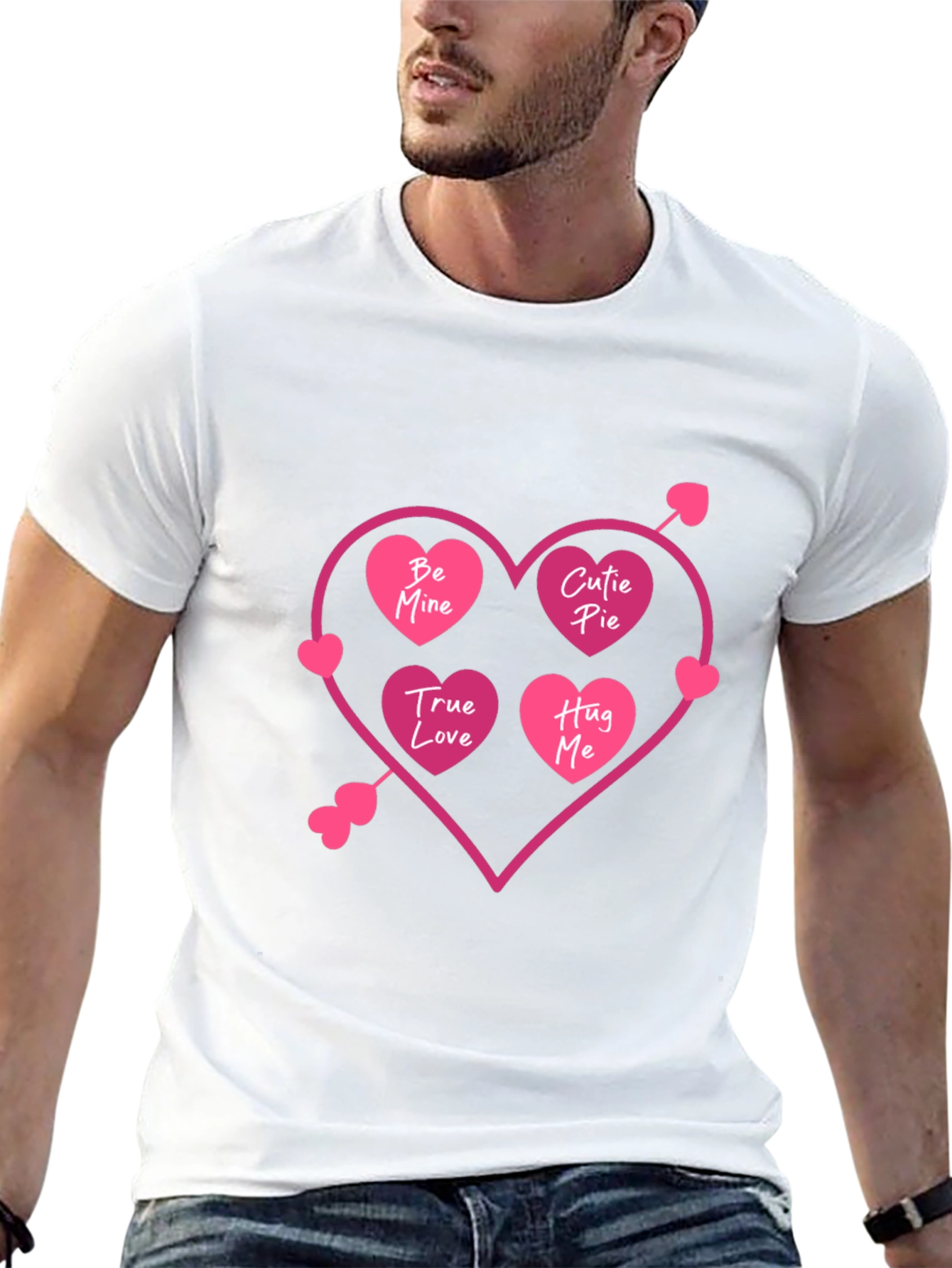 Heart Arrow Valentines Day T-Shirt