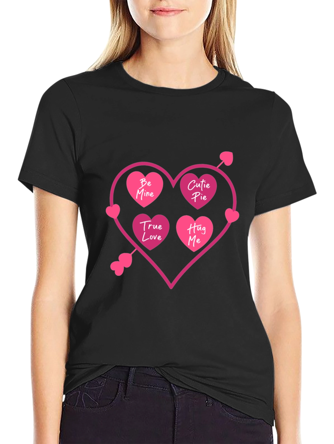 Heart Arrow Valentines Day T-Shirt
