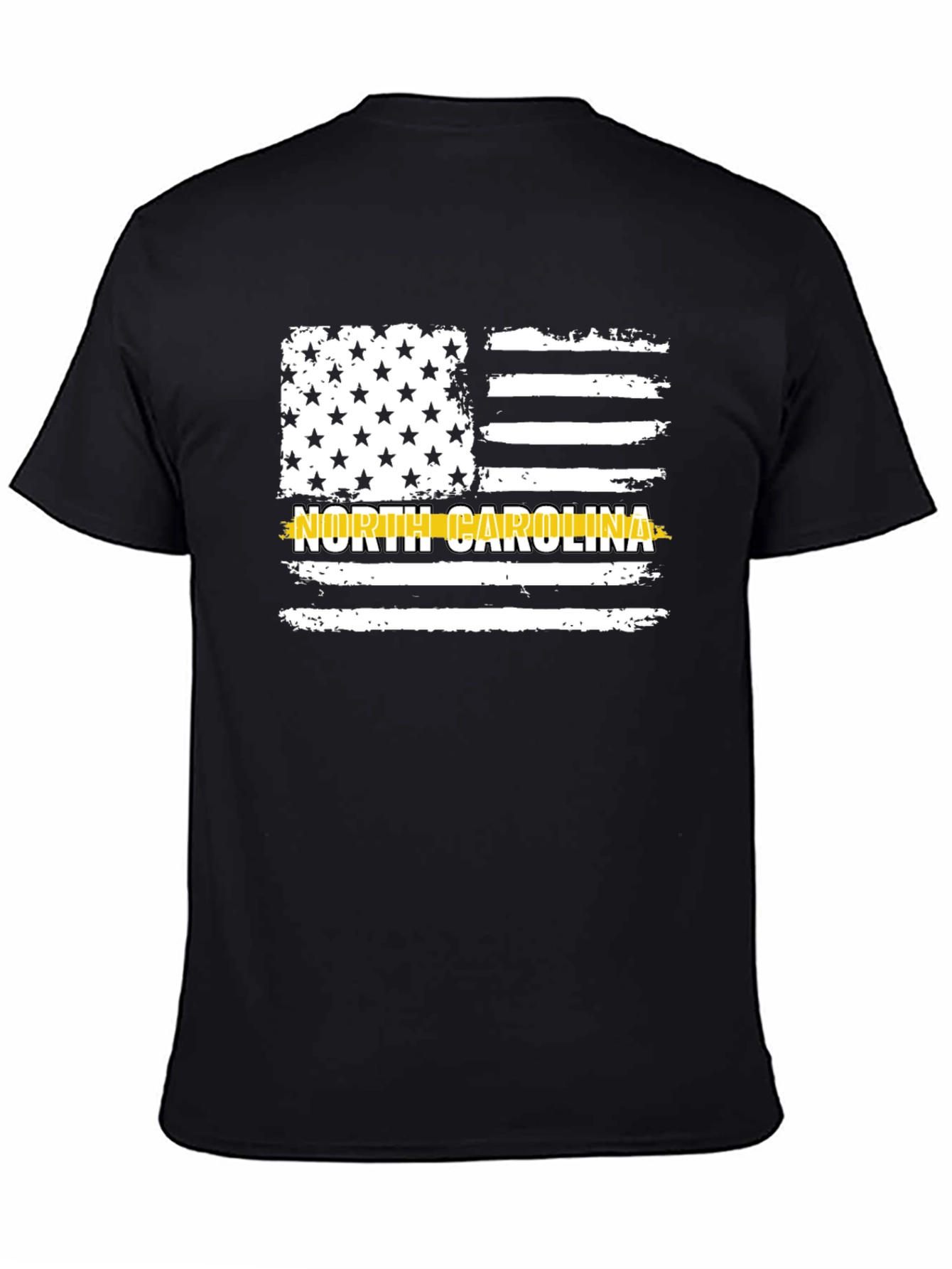 North Carolina Flag T-Shirt - Black