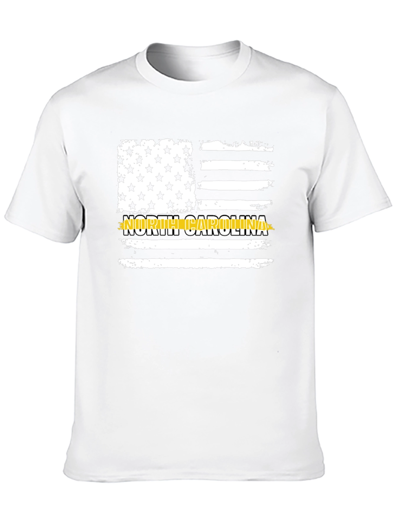 North Carolina Flag T-Shirt - Black