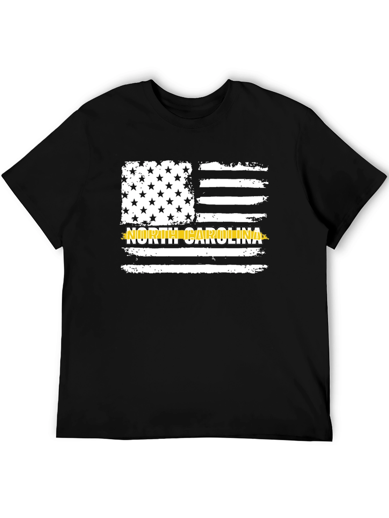 North Carolina Flag T-Shirt - Black