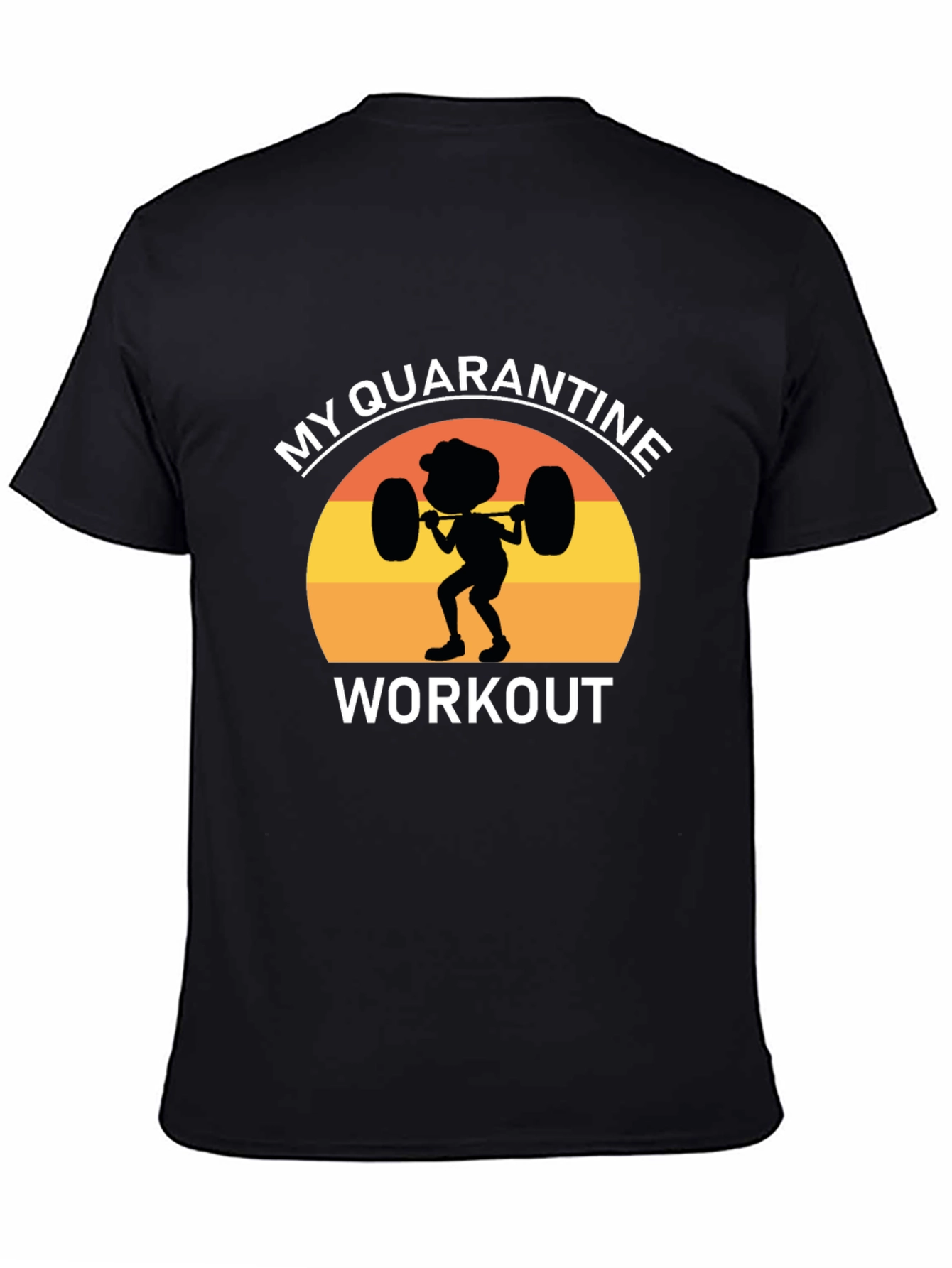 Quarantine Workout Graphic Tee