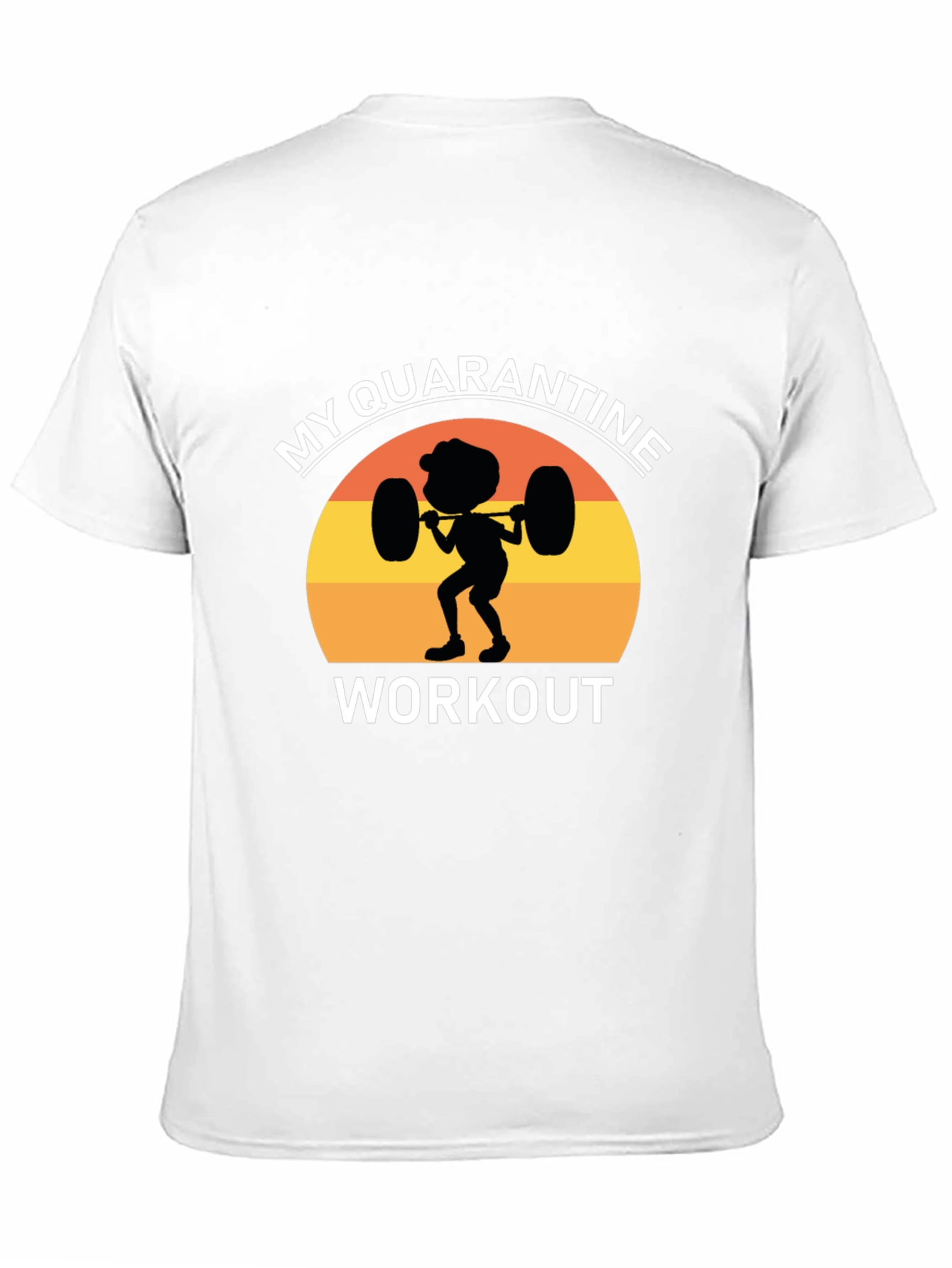 Quarantine Workout Graphic Tee