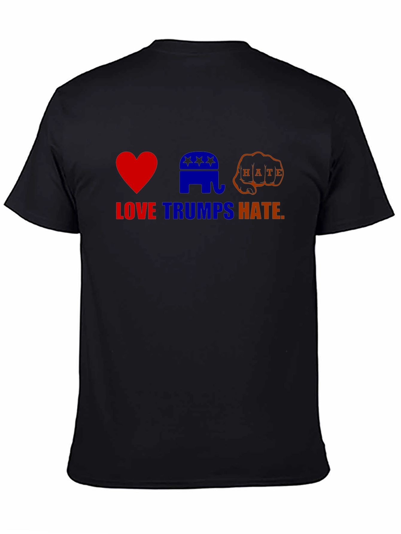 Love Trumps Hate Political Graphic Tee