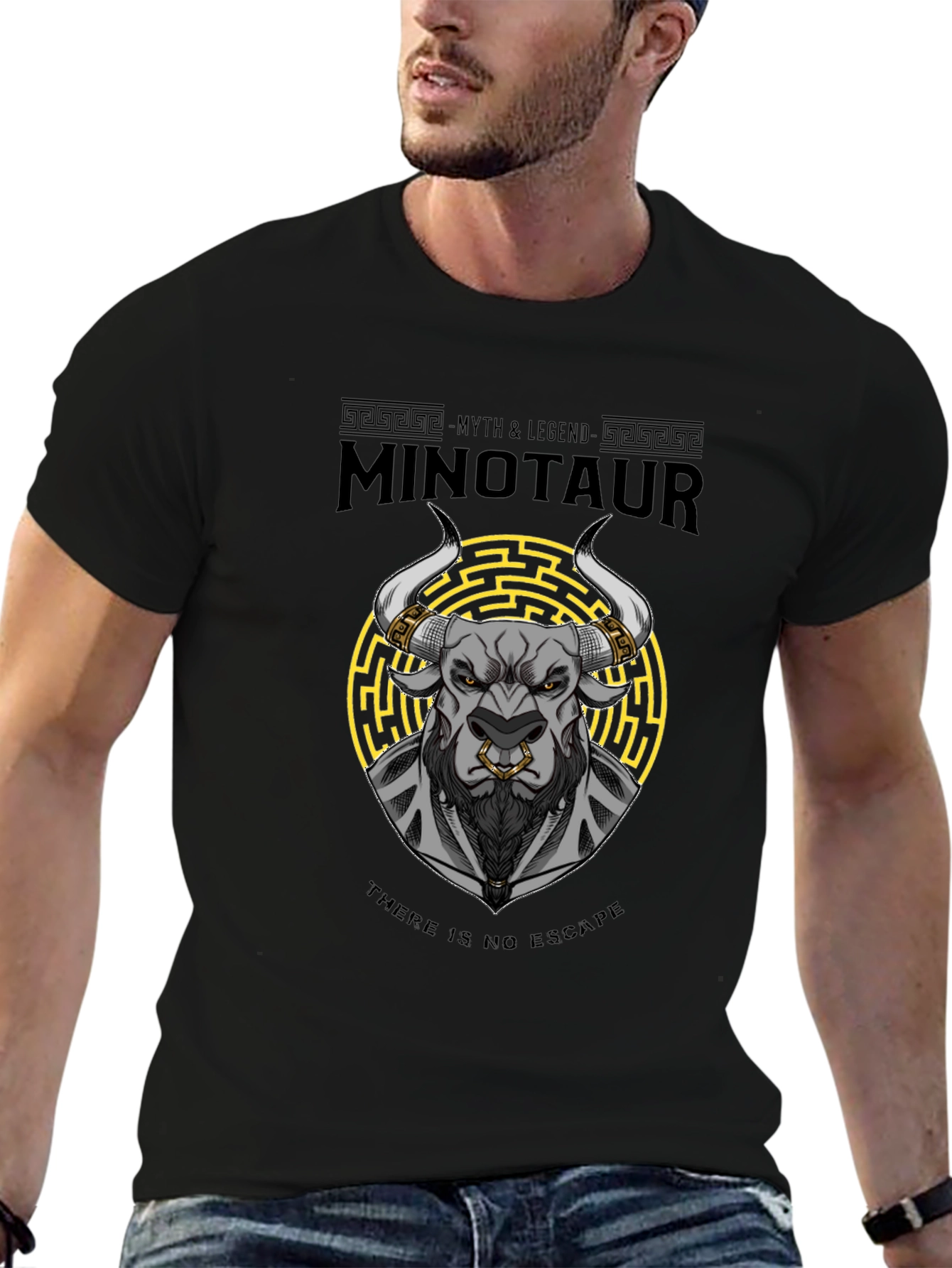 Minotaur Graphic T-Shirt: Myth & Legend Tee