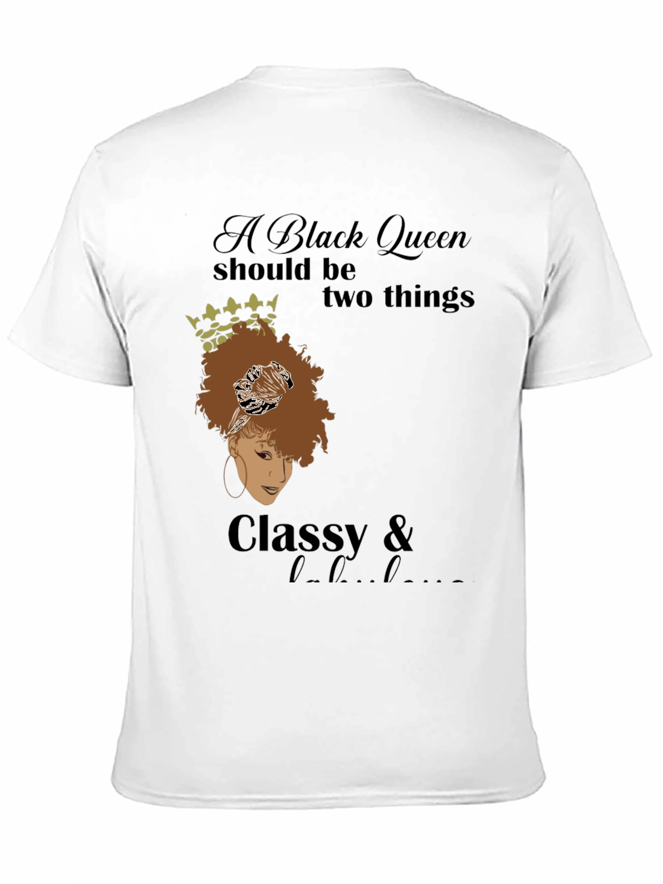 Black Queen Classy & Hood T-Shirt