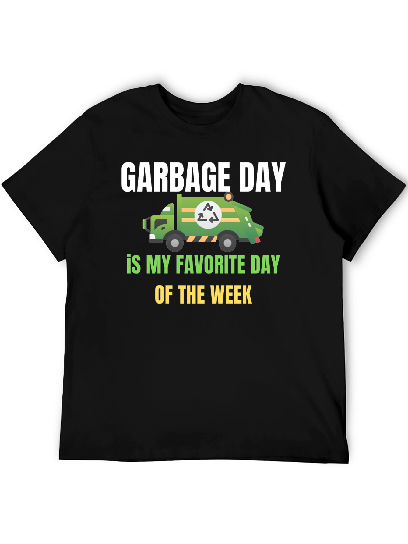 Garbage Day T-Shirt - Recycling Truck Tee