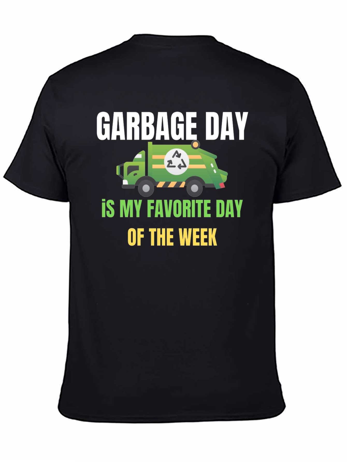 Garbage Day T-Shirt - Recycling Truck Tee
