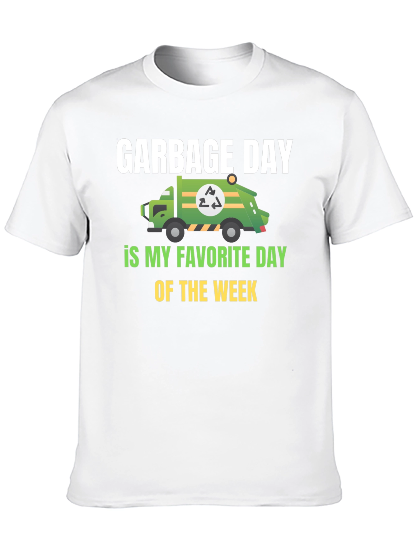 Garbage Day T-Shirt - Recycling Truck Tee