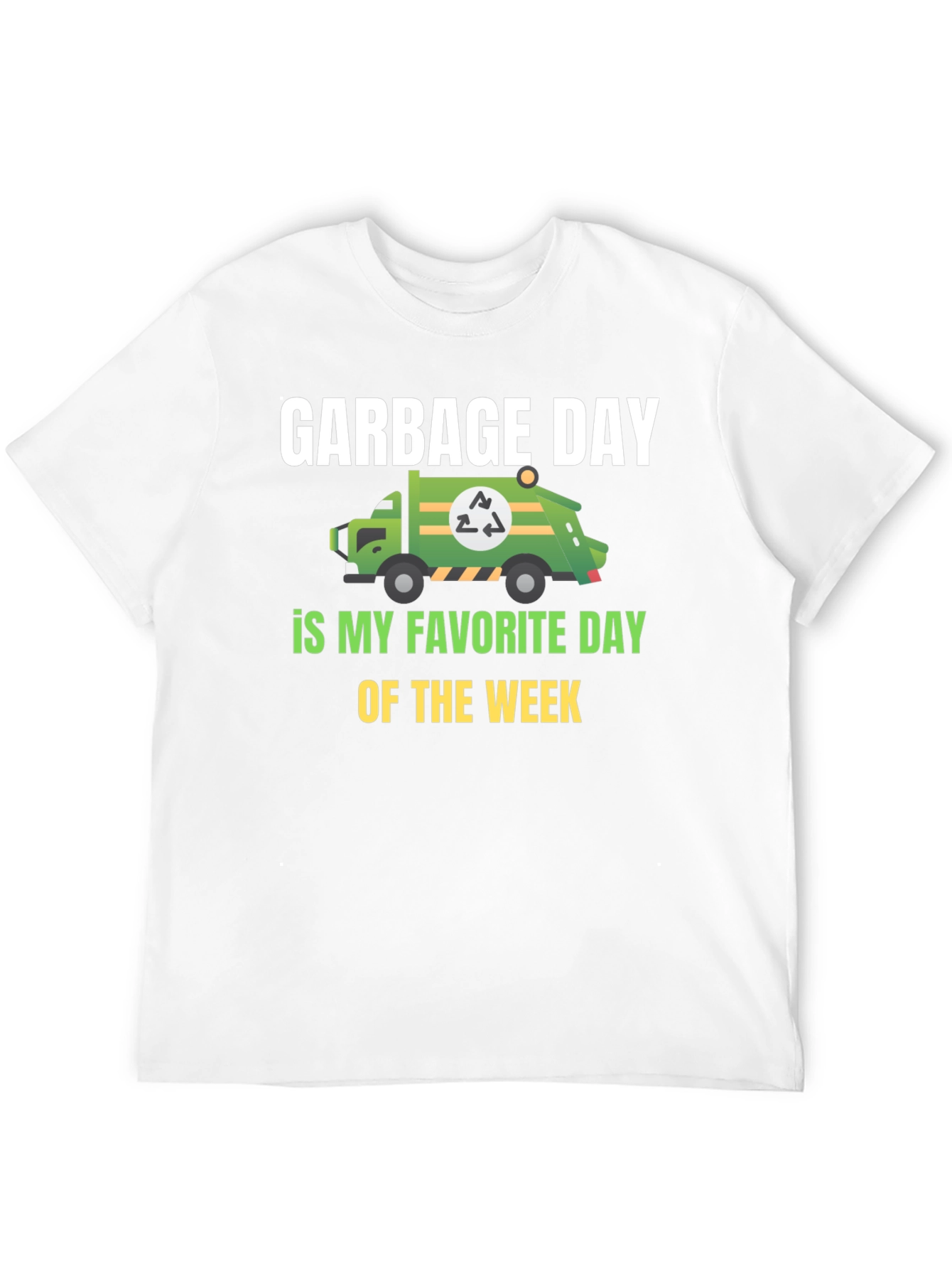 Garbage Day T-Shirt - Recycling Truck Tee