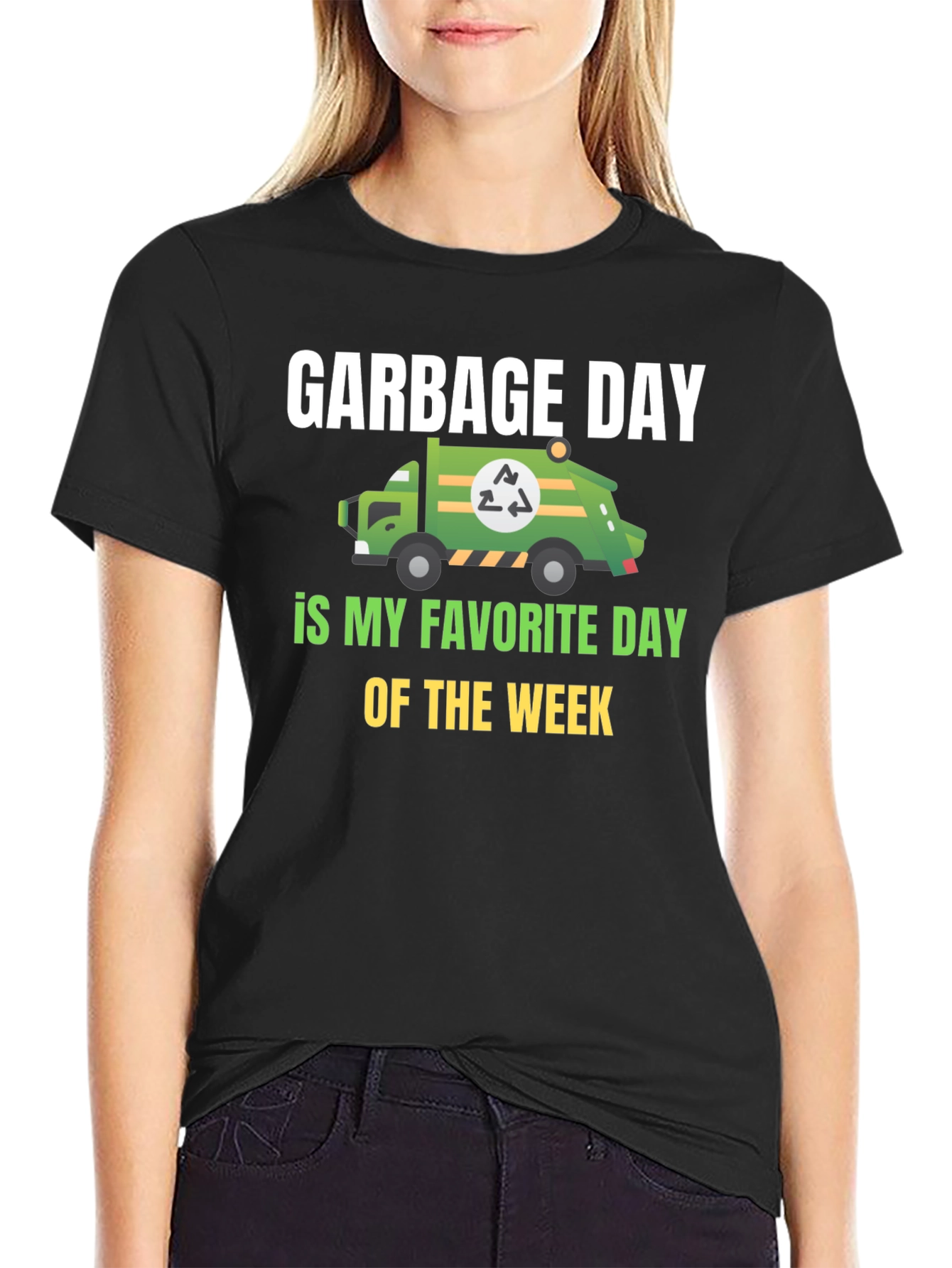 Garbage Day T-Shirt - Recycling Truck Tee