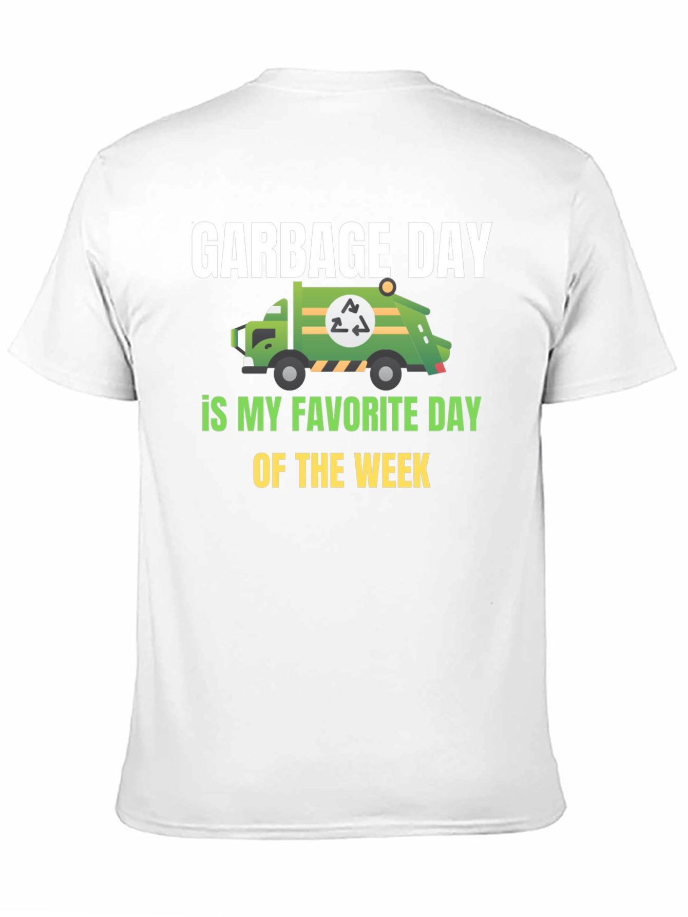 Garbage Day T-Shirt - Recycling Truck Tee