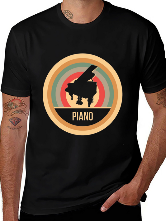 Retro Piano T-Shirt