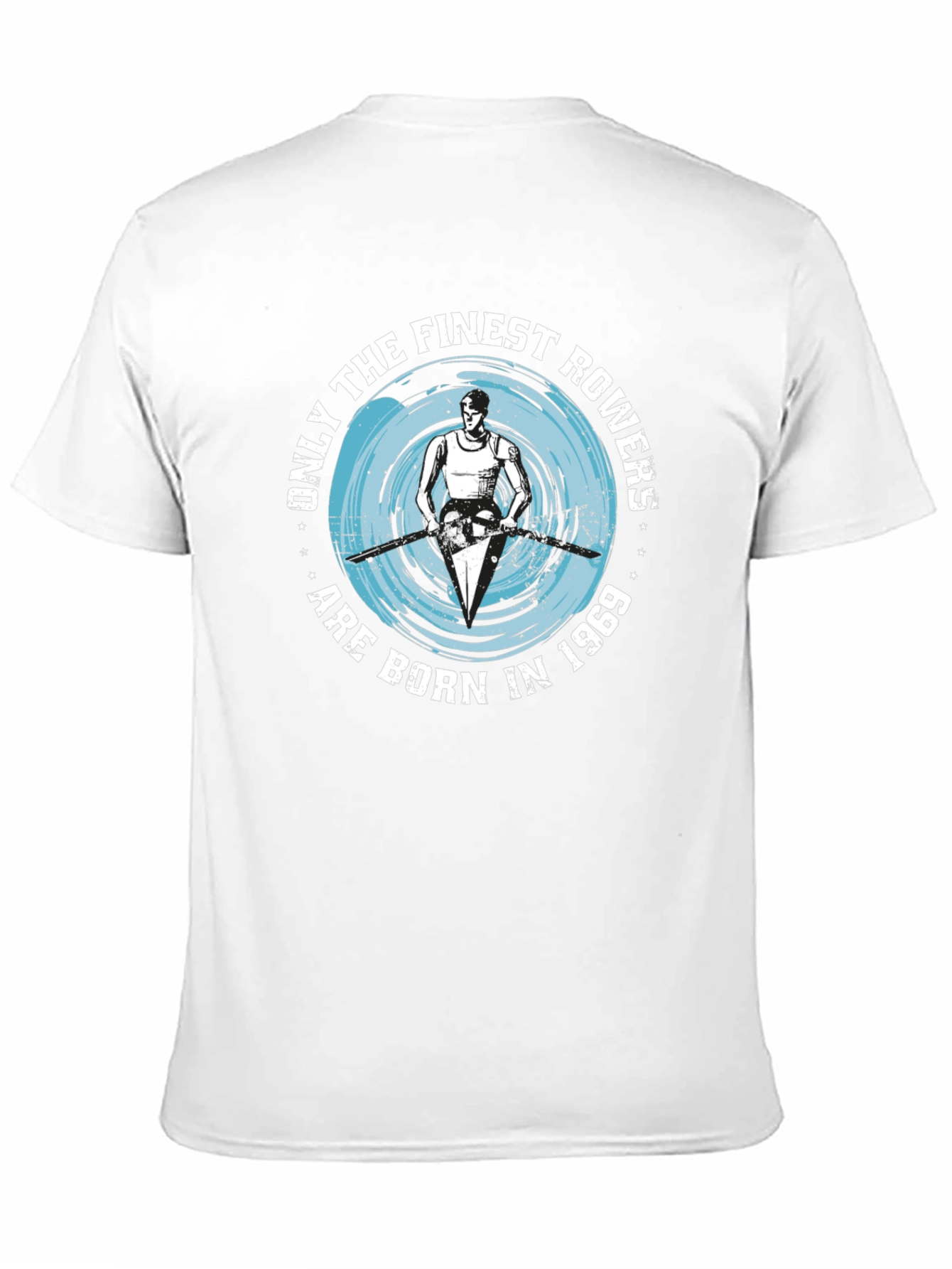 Finest Rowers Born in 1969 Black T-Shirt