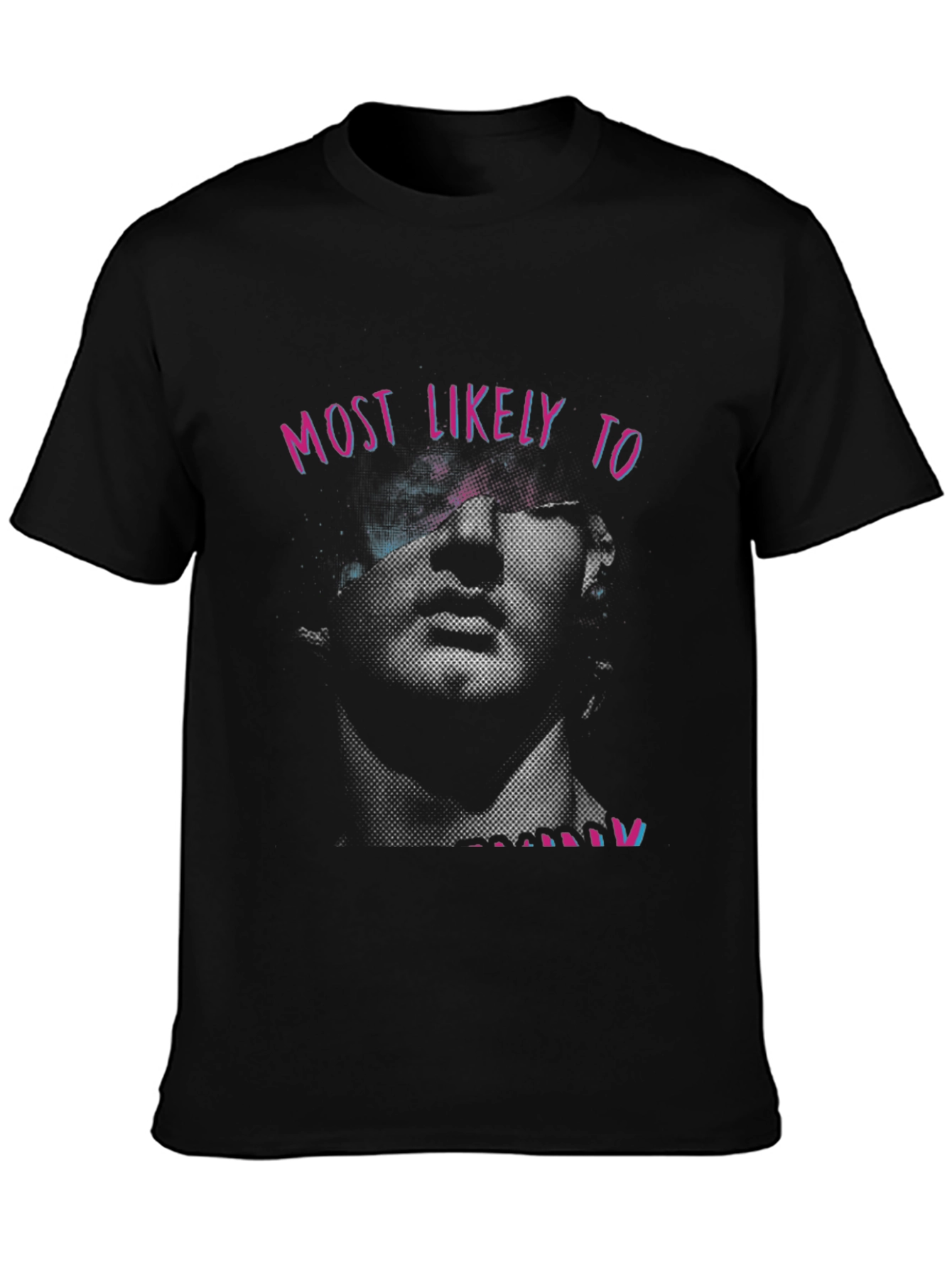 Most Likely To Funny T-Shirt Black