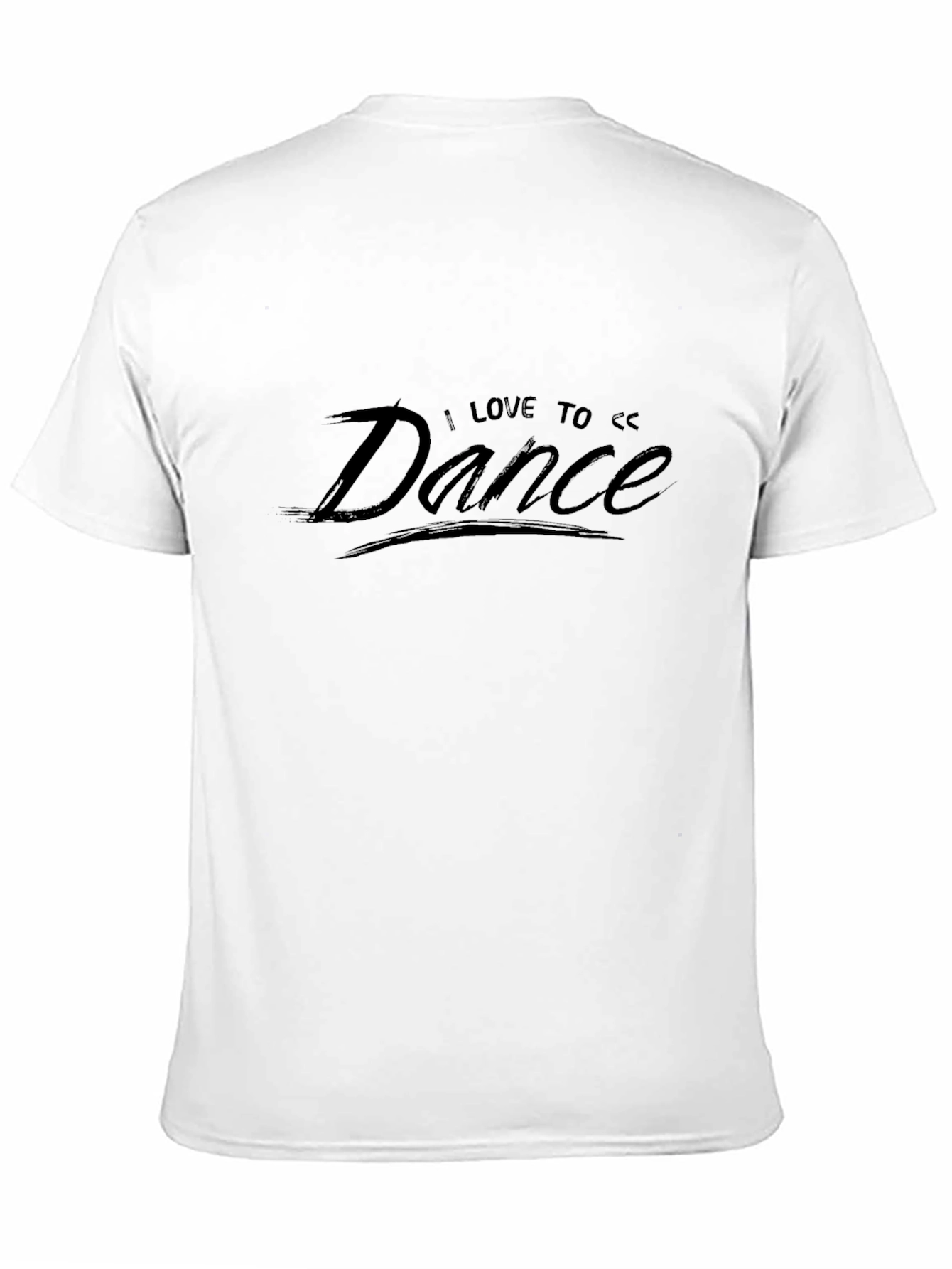I Love to Dance Black T-Shirt