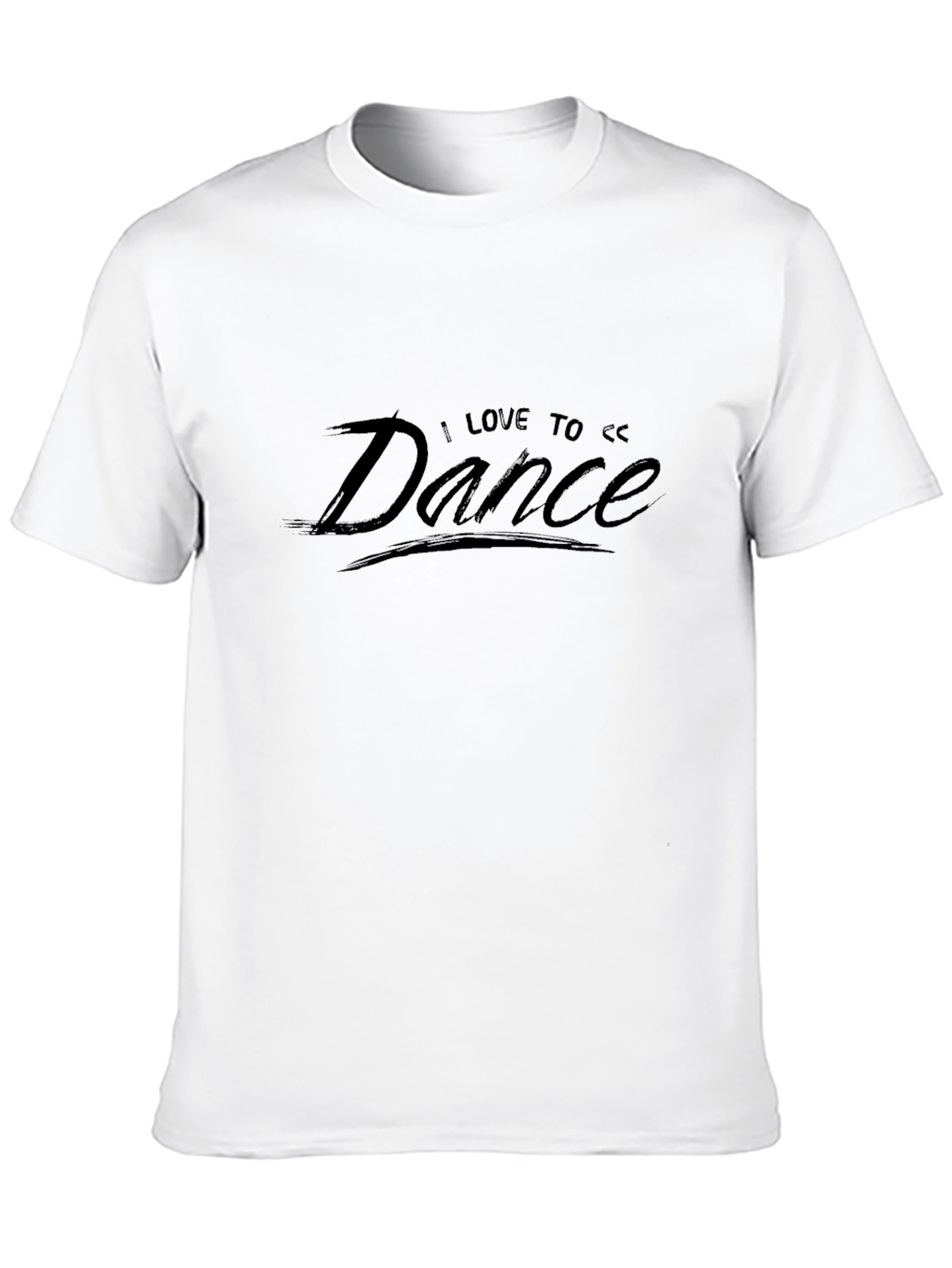 I Love to Dance Black T-Shirt