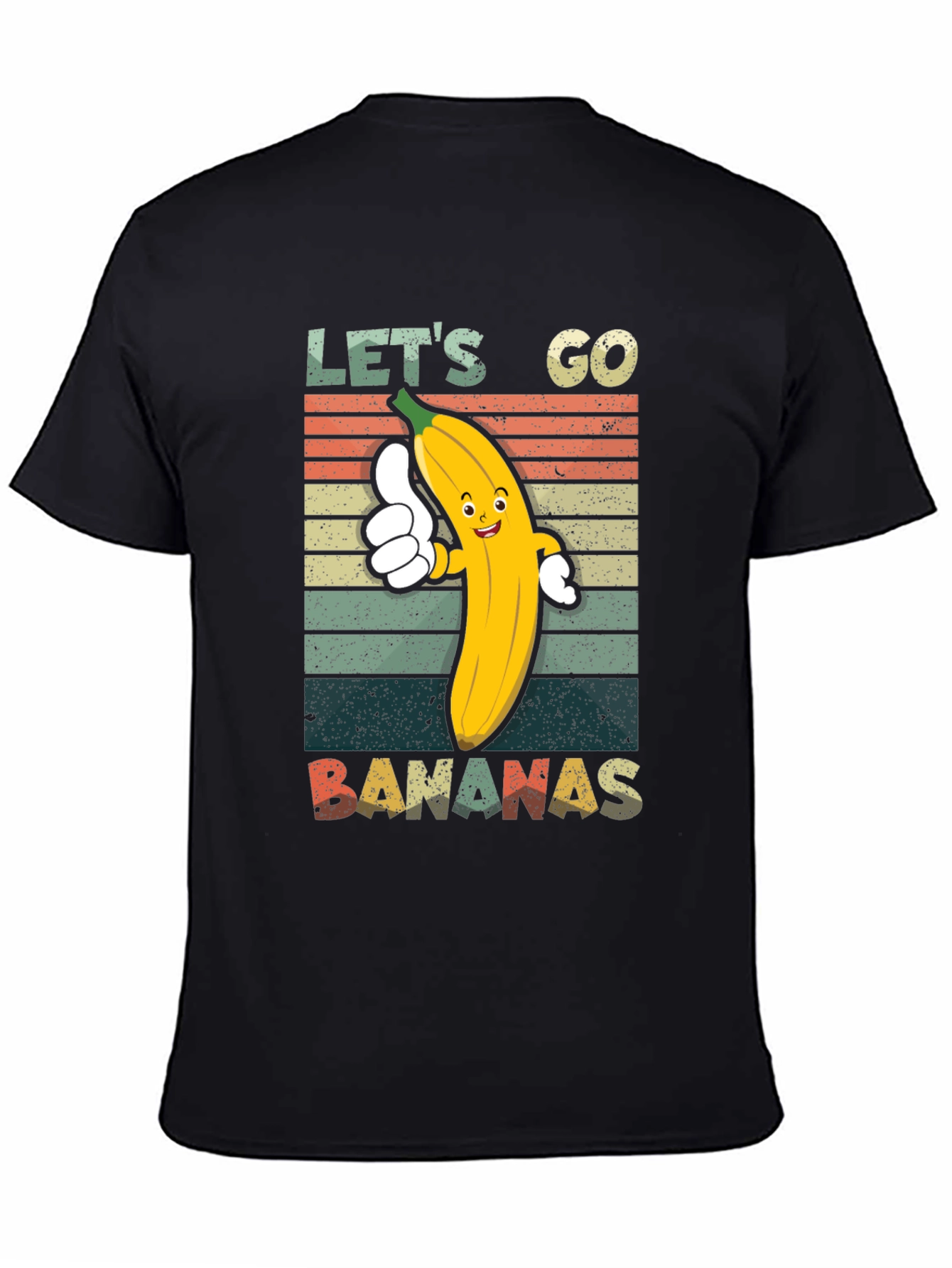 Lets Go Bananas T-Shirt - Retro Fruit Tee