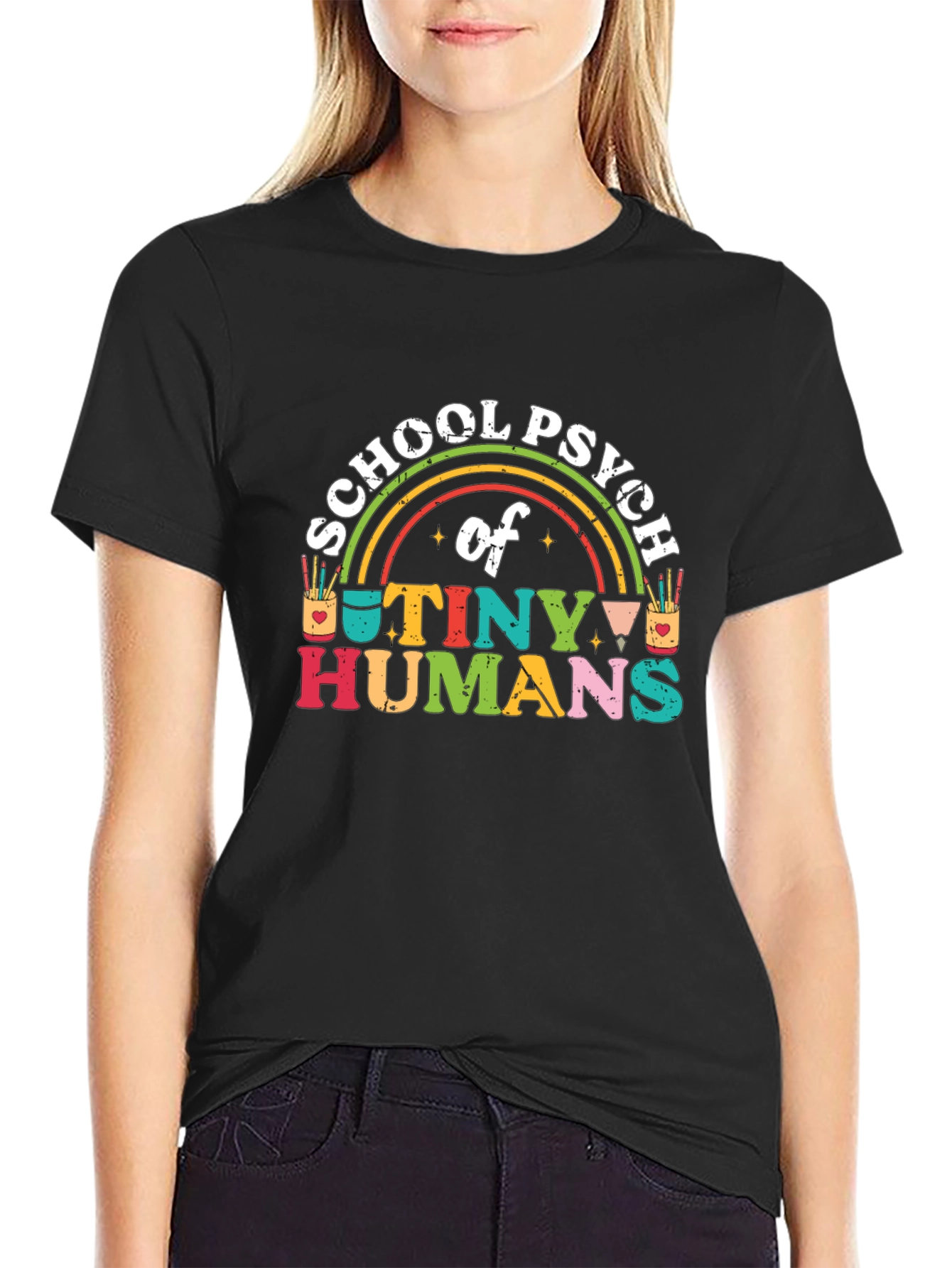 School Psych of Tiny Humans T-Shirt