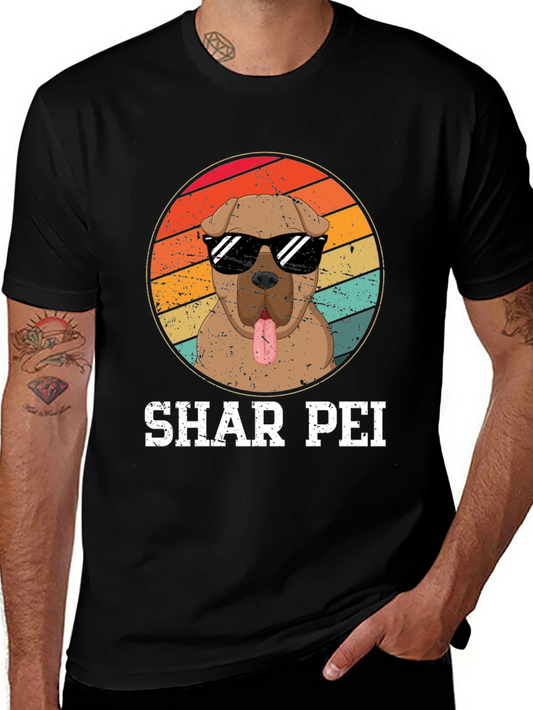 Cool Shar Pei Dog T-Shirt