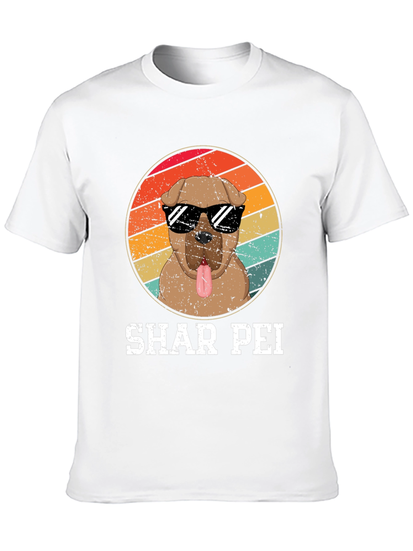 Cool Shar Pei Dog T-Shirt