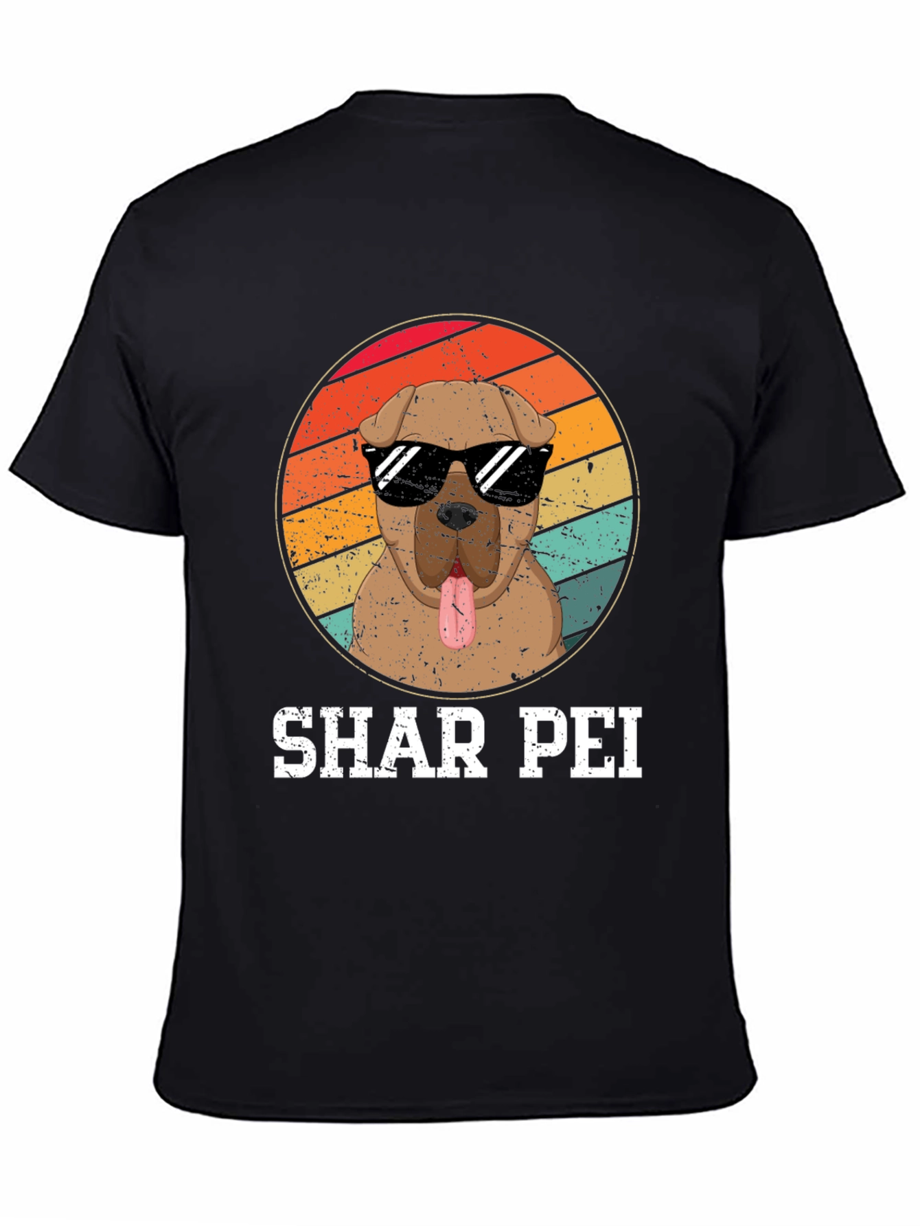 Cool Shar Pei Dog T-Shirt