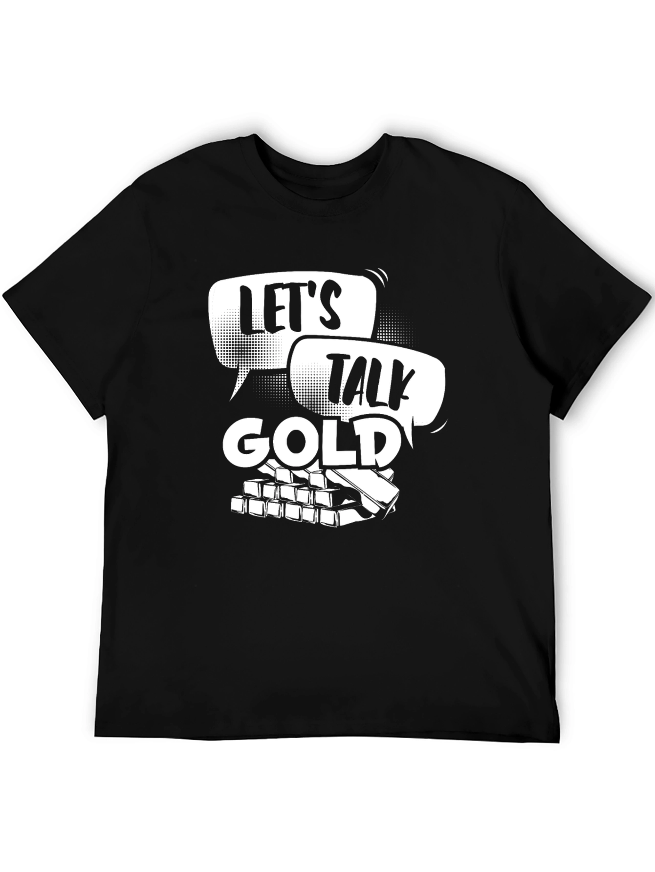 Lets Talk Gold T-Shirt - Premium Tee