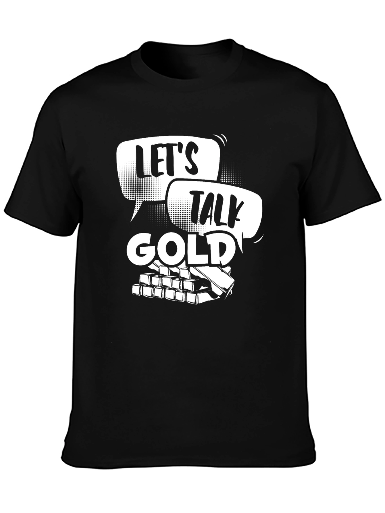 Lets Talk Gold T-Shirt - Premium Tee