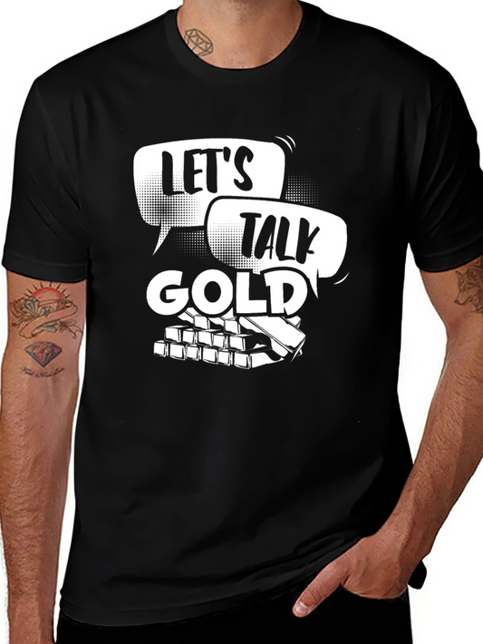 Lets Talk Gold T-Shirt - Premium Tee