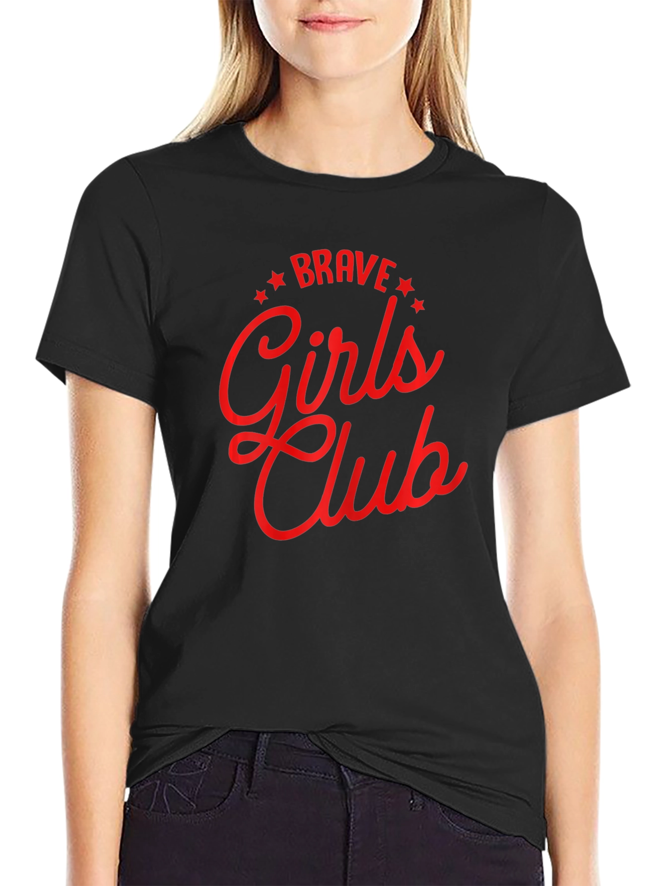 Brave Girls Club Black T-Shirt