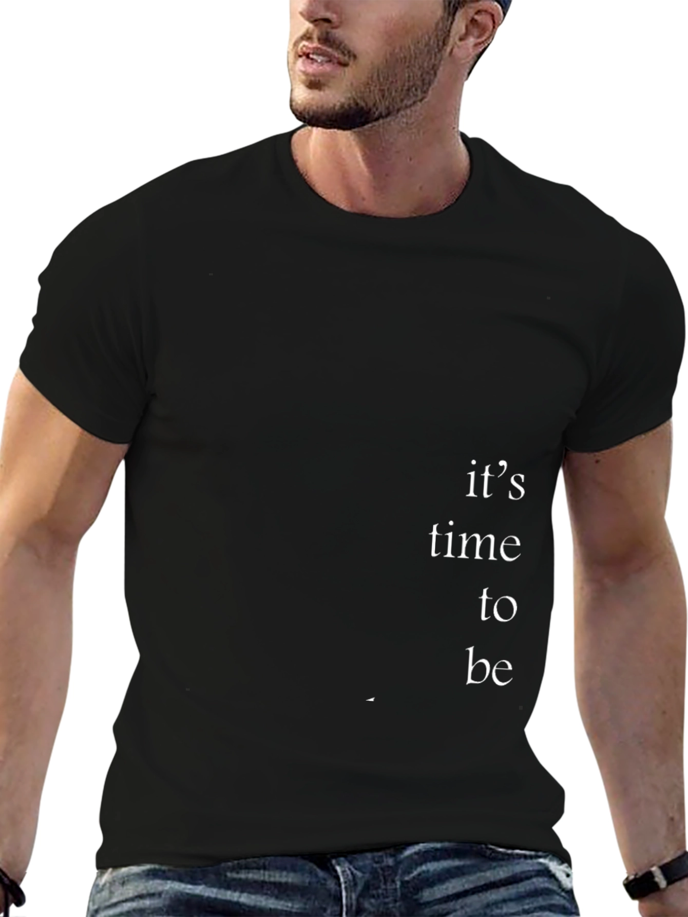 Its Time To Be T-Shirt - Black