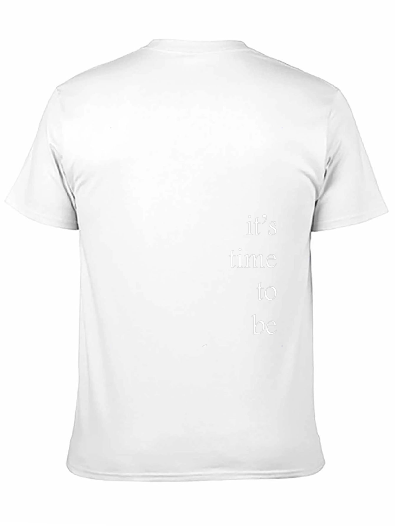 Its Time To Be T-Shirt - Black
