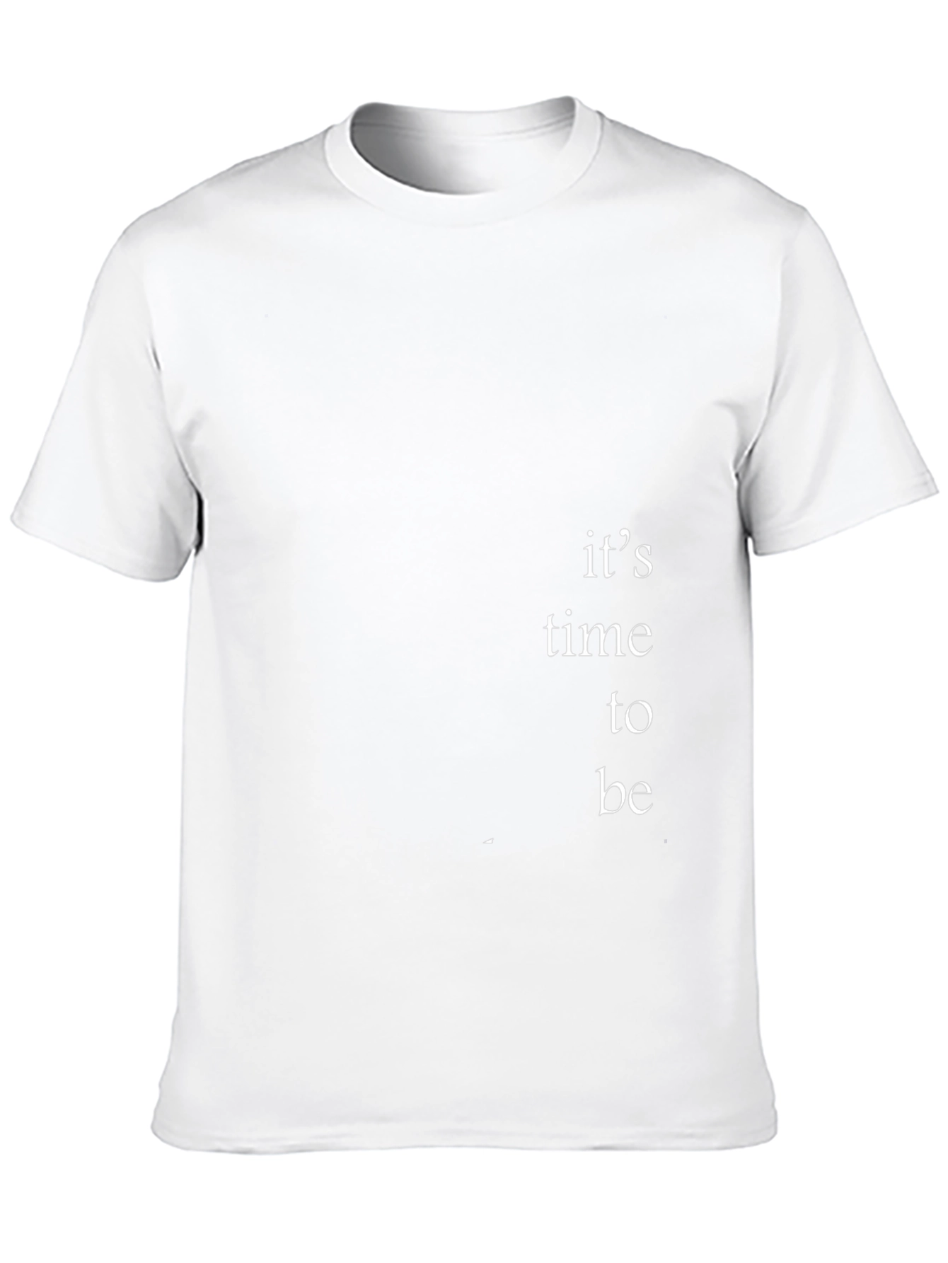 Its Time To Be T-Shirt - Black