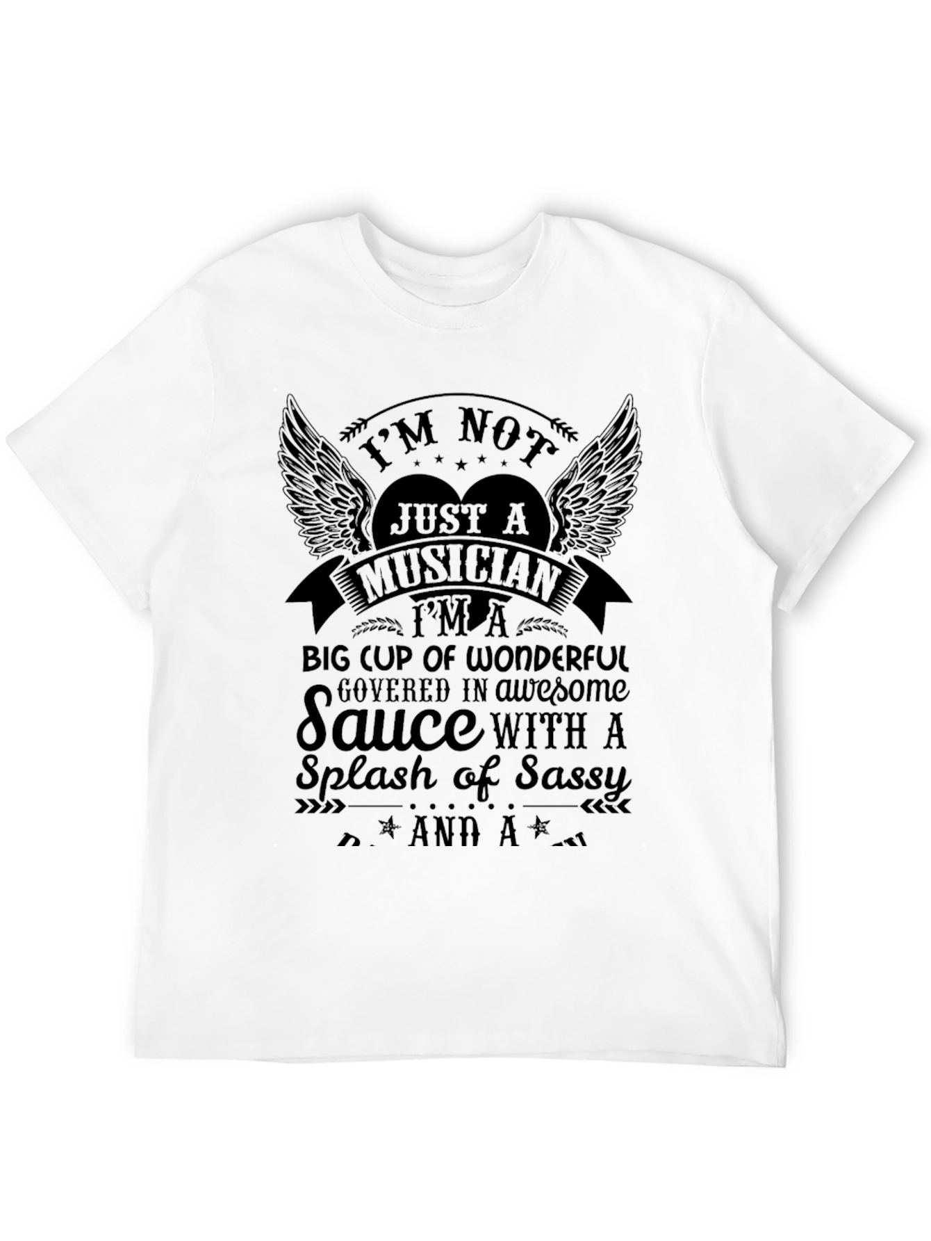 Musician Graphic Tee - Sassy Sauce