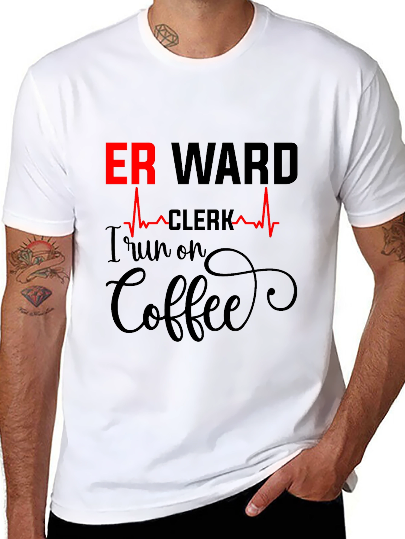 ER Ward Clerk Coffee T-Shirt