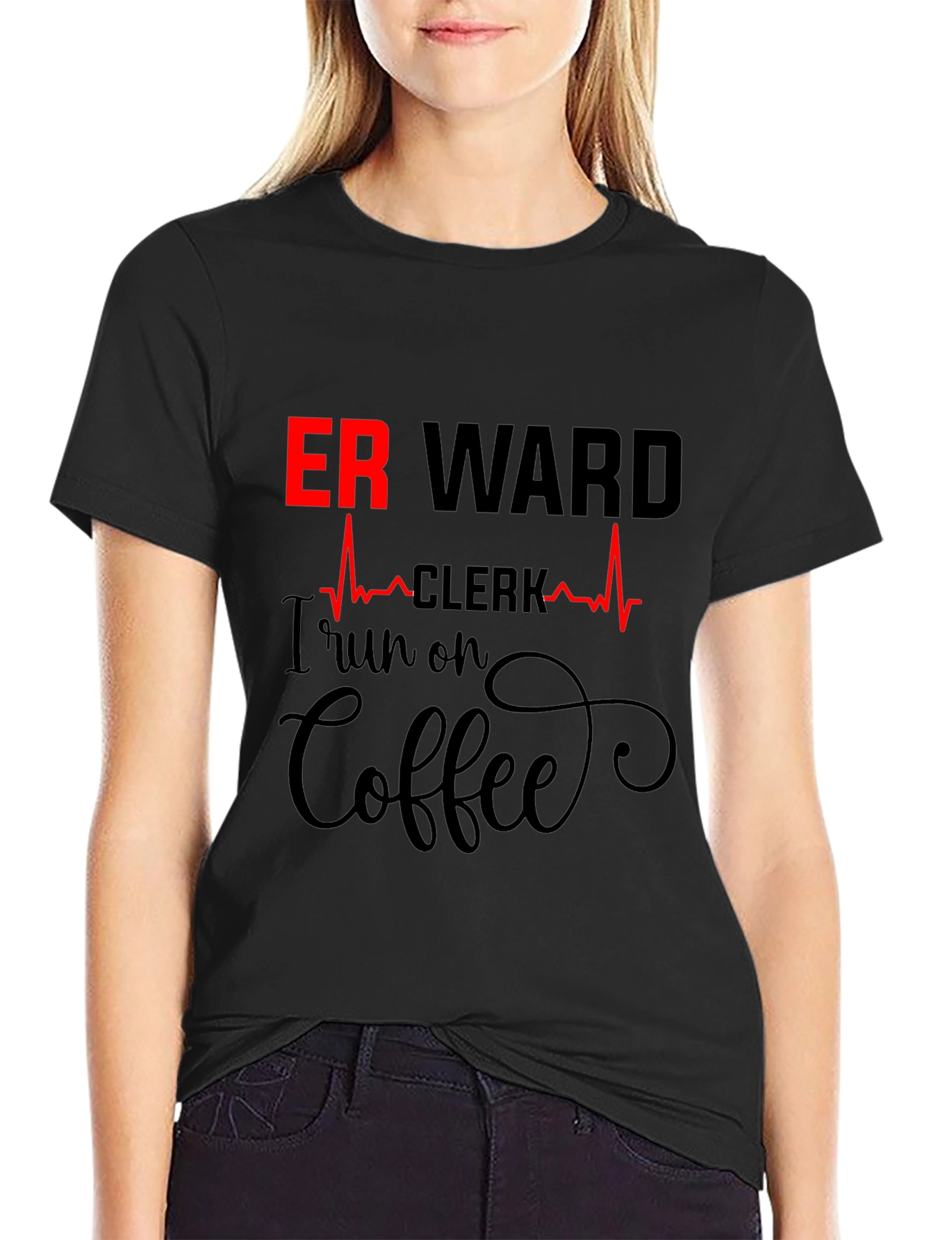 ER Ward Clerk Coffee T-Shirt
